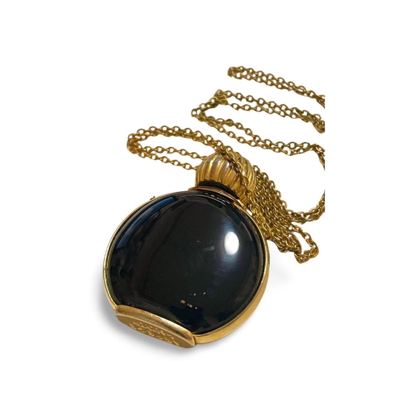 Lanvin 80’s vintage Lanvin g necklace with logo perfume bottle Size ONE SIZE - 6 Thumbnail