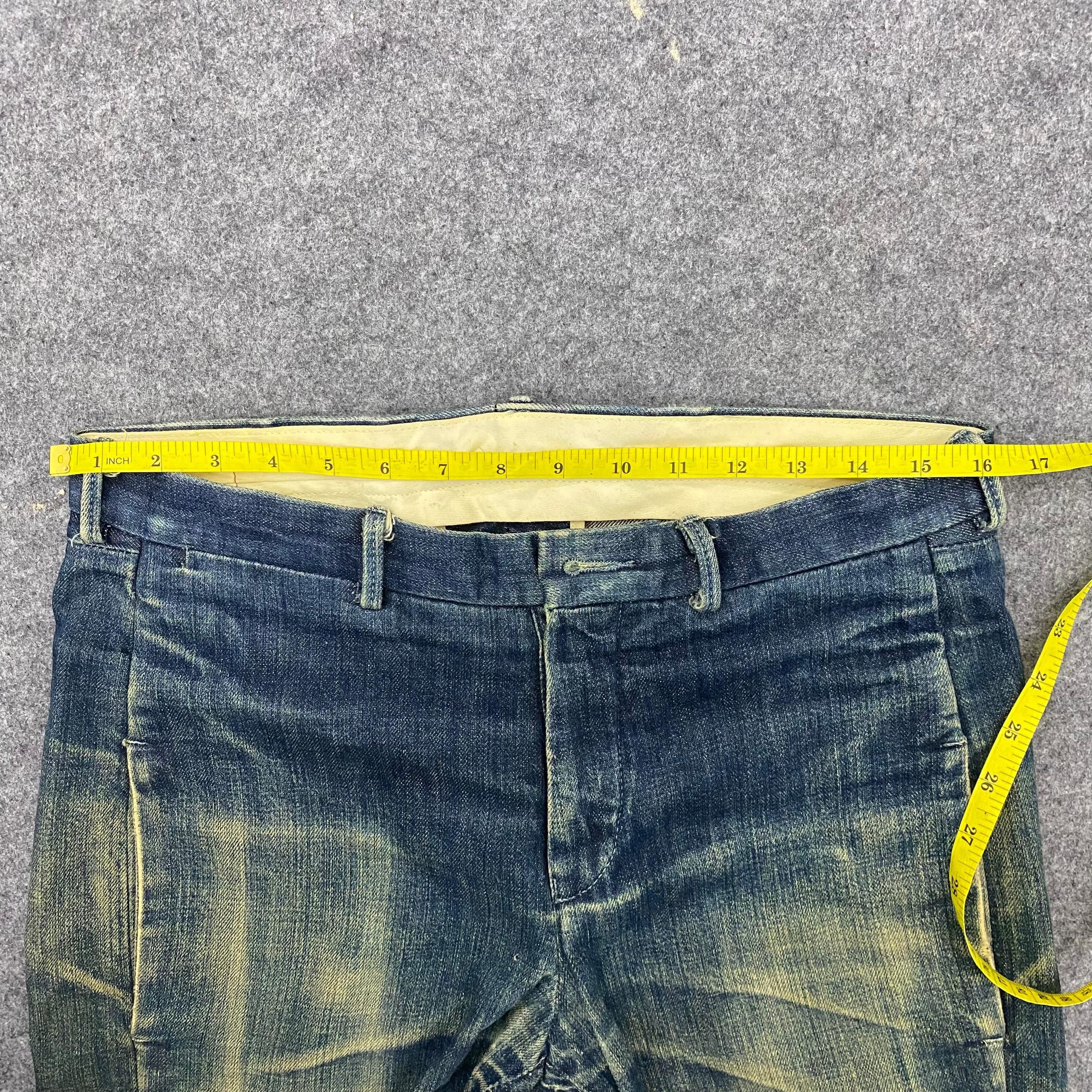 Japanese Brand 💥Best Offer💥Vintage Levis Distressed Denim Size US 32 / EU 48 - 4 Thumbnail