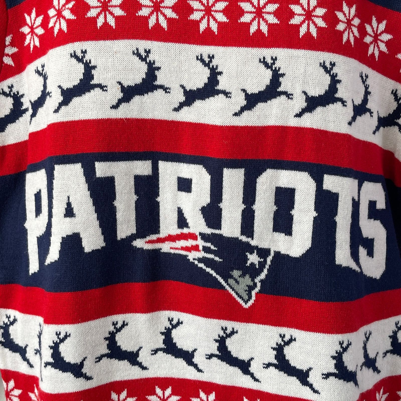 NFL NFL New England Patriots Ugly Christmas Sweater Size L Size US L / EU 52-54 / 3 - 2 Thumbnail