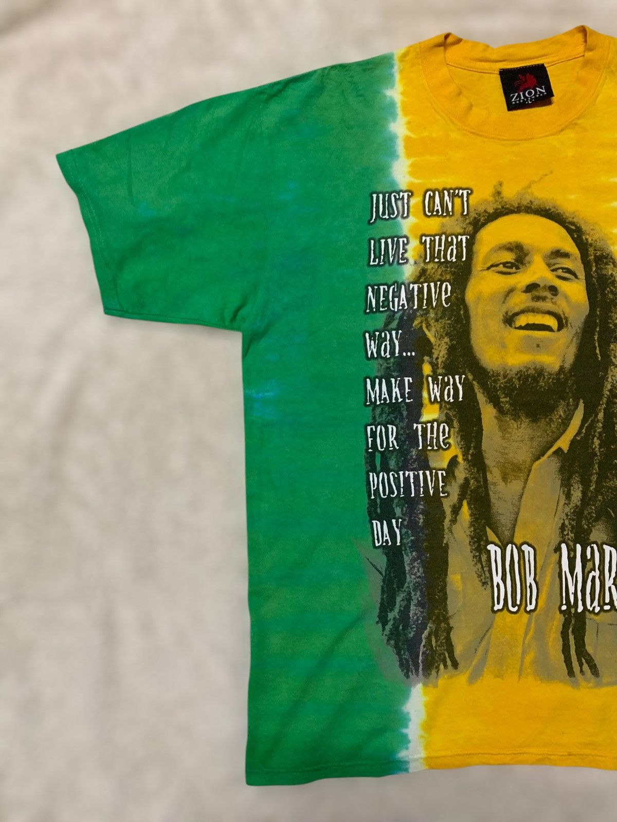 Band Tees × Bob Marley × Vintage Band Tees Vintage Bob Marley 1999 Size US L / EU 52-54 / 3 - 2 Thumbnail