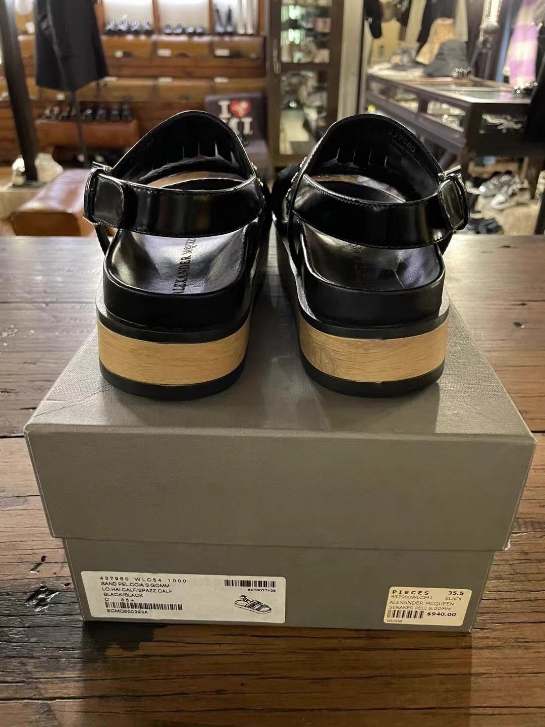 Alexander McQueen Alexander McQueen 16FW Fringed Platform Sandals Ｑ25 Size US 6 / IT 36 - 3 Thumbnail