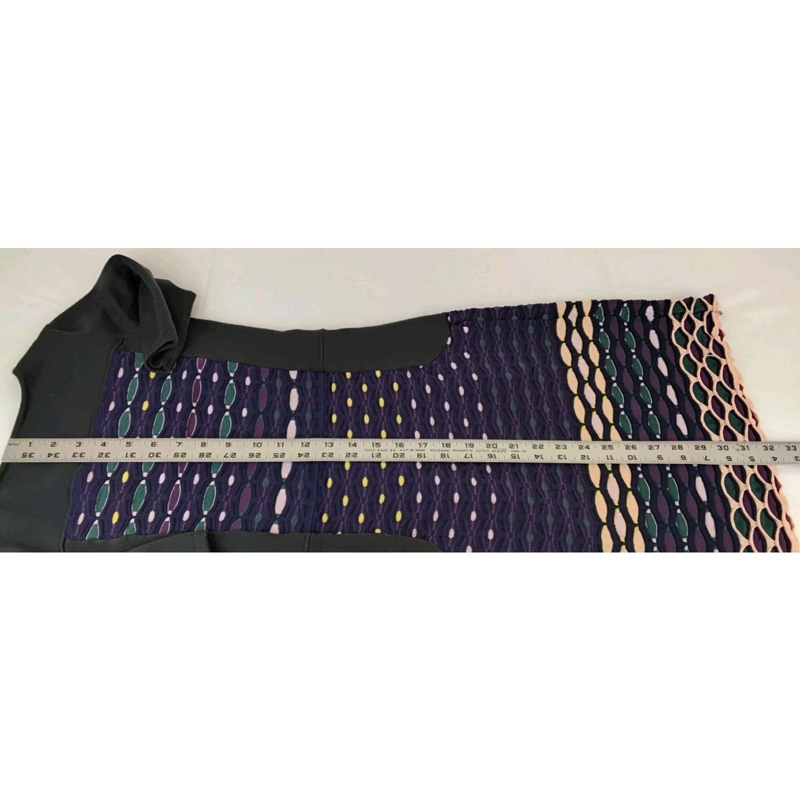 Missoni Missoni Knit Dress Women's US 2 Gray Purple Made in Italy Size XS / US 0-2 / IT 36-38 - 21 Thumbnail
