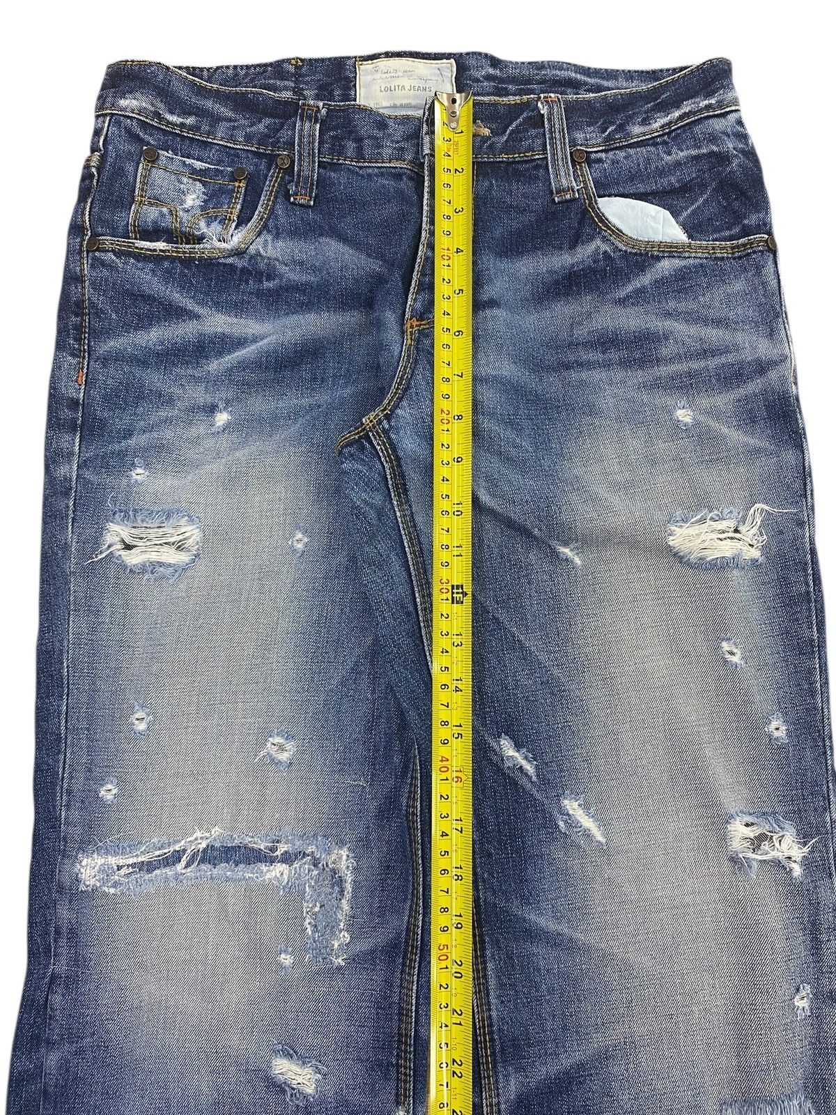 Japanese Brand Japanese Brand Faded Wash Style Ripped Jeans Size US 32 / EU 48 - 8 Thumbnail