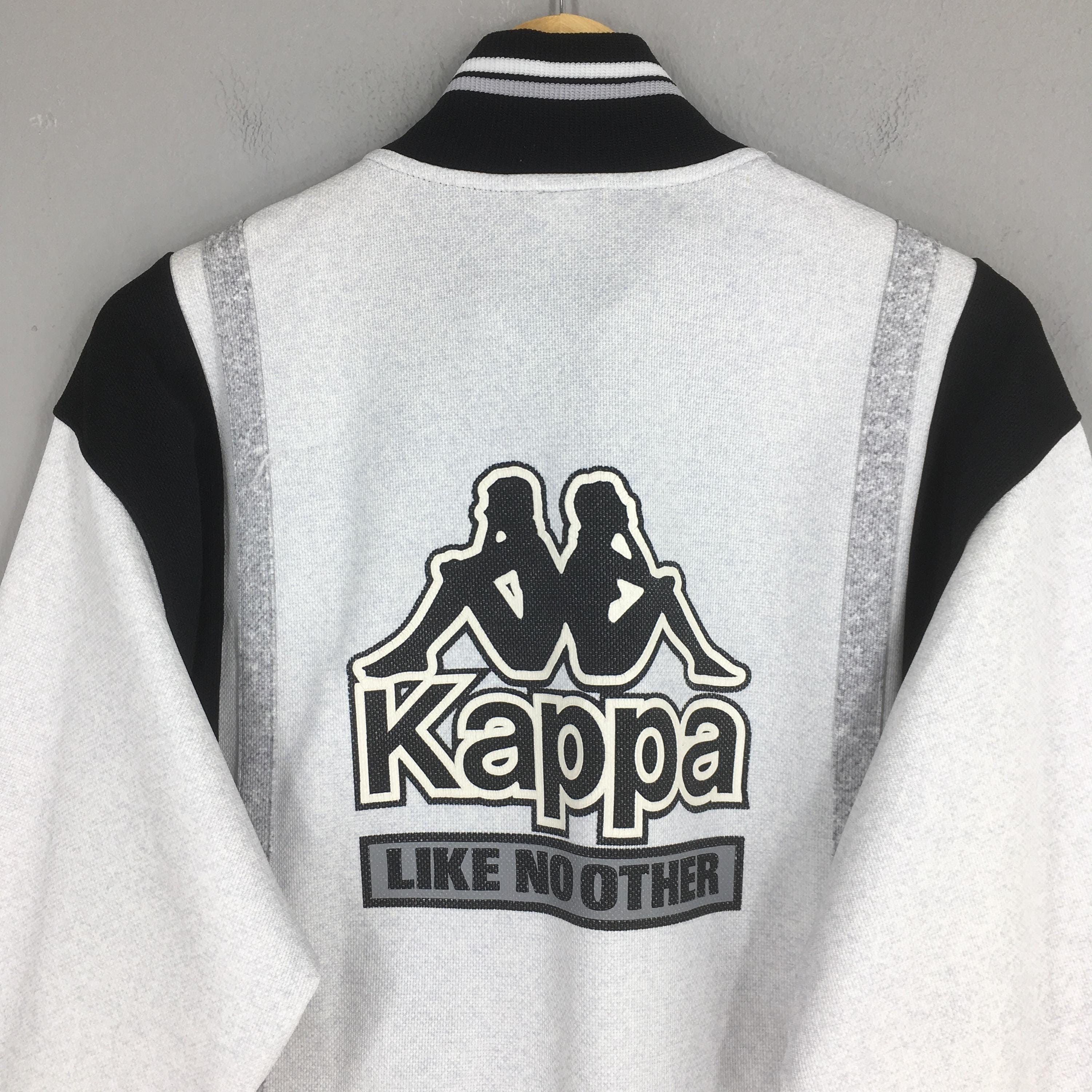 Kappa Vintage 90's Kappa Sport White Track Top Jacket Large Size US L / EU 52-54 / 3 - 8 Thumbnail
