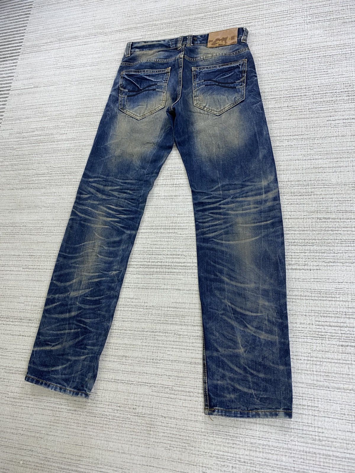 If Six Was Nine × Le Grande Bleu (L.G.B.) × Vintage Vintage Kesson Jeans Distressed Denim Pants Size US 30 / EU 46 - 8 Thumbnail