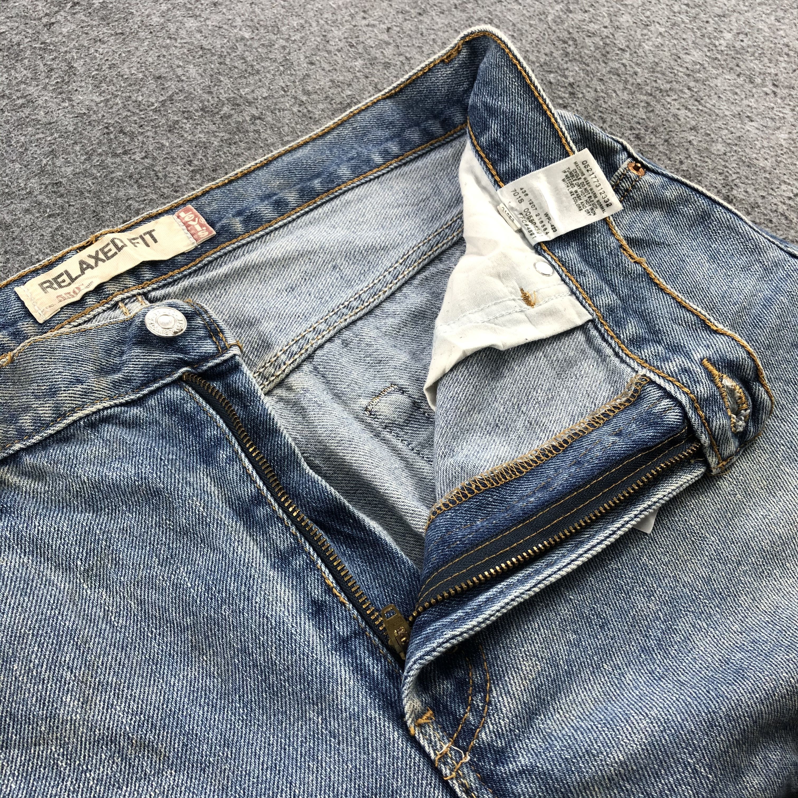 Levi's Rusty Vintage Levis Jeans Lot 550 Faded Blue Denim-J1001 Size US 36 / EU 52 - 7 Thumbnail