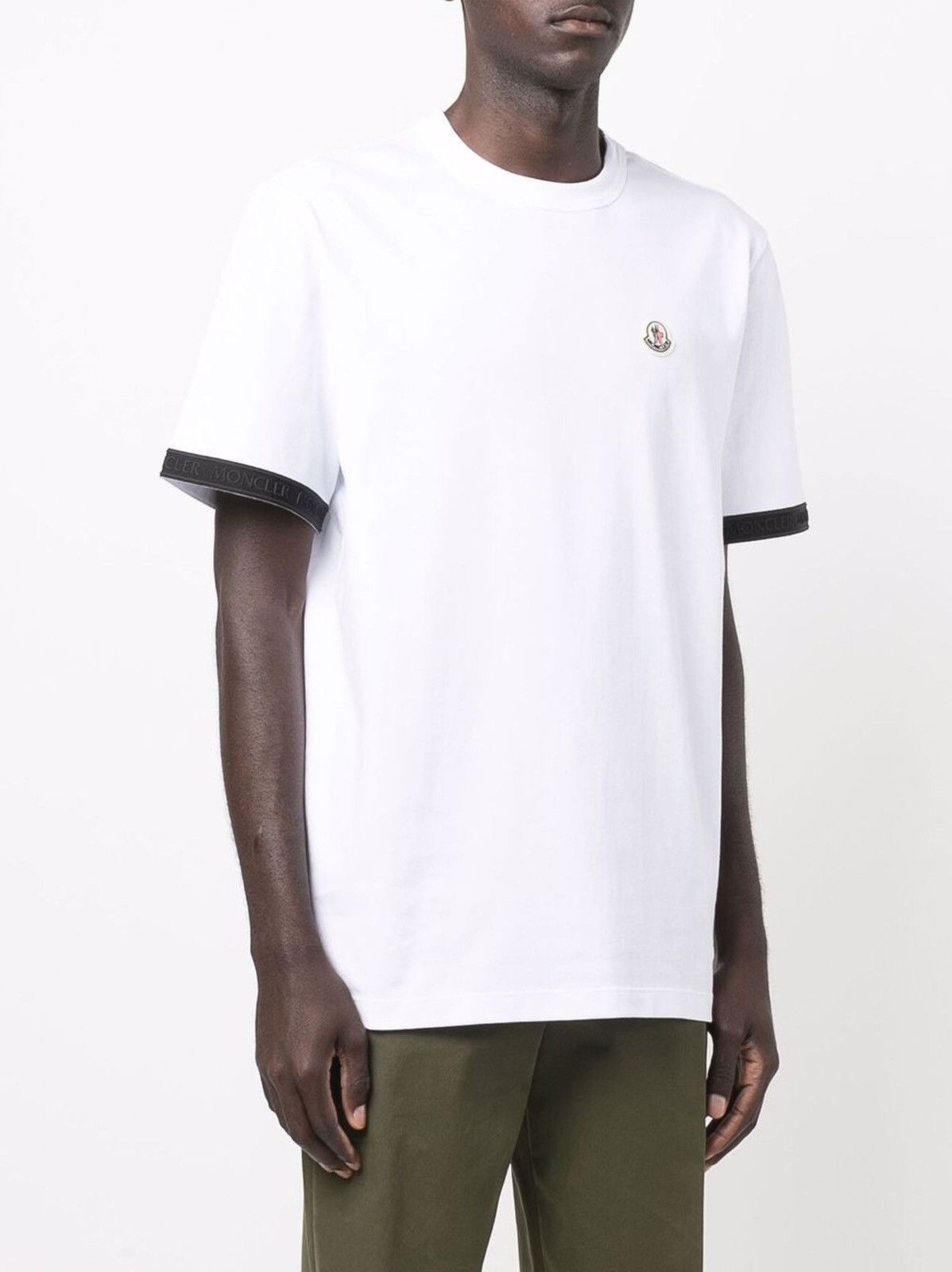 Moncler Moncler Maglia T-Shirt White Size US XL / EU 56 / 4 - 10 Thumbnail