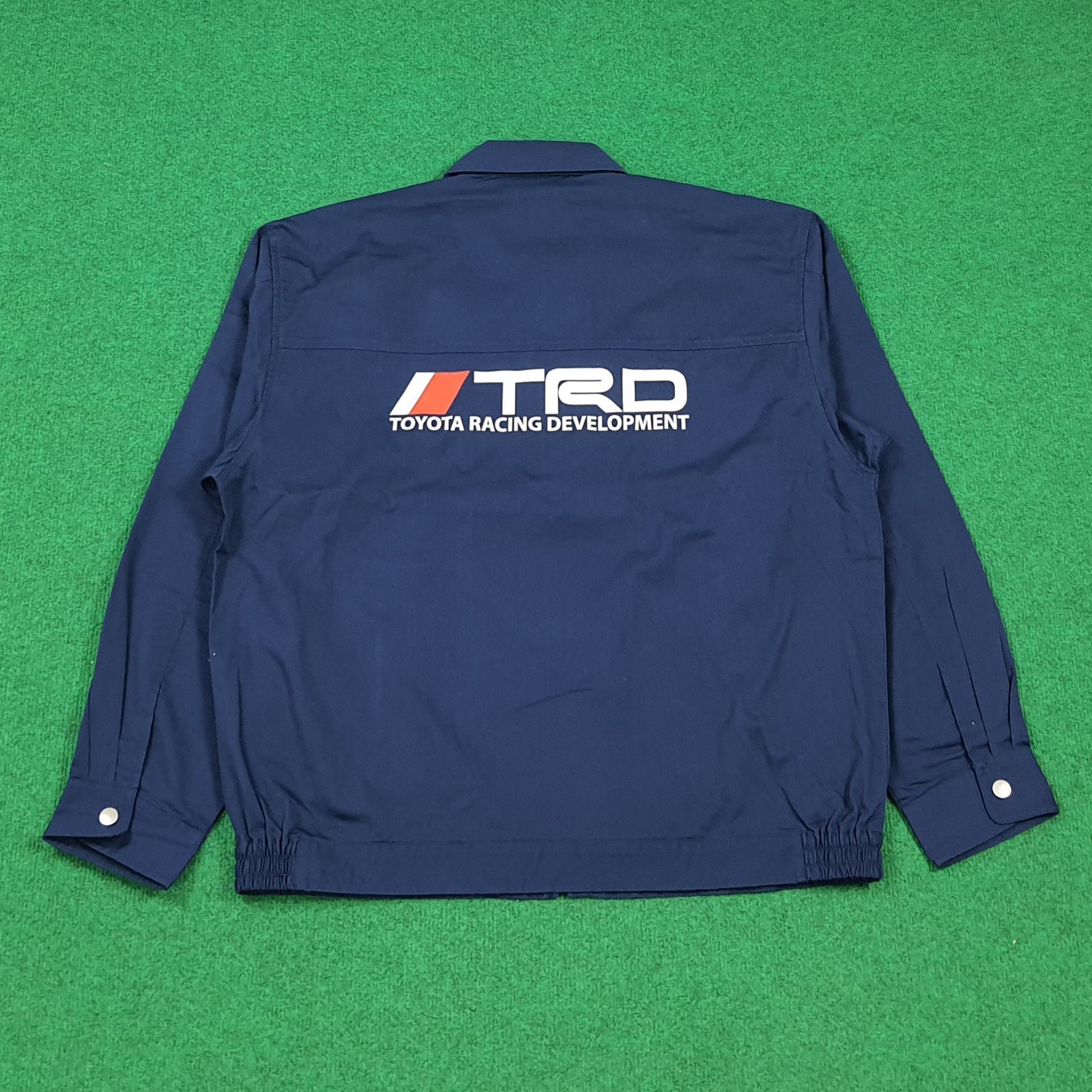 Japanese Brand Vintage TRD Toyota Motorsports Custom Logo Jacket C289N9 Size US L / EU 52-54 / 3 - 1 Thumbnail