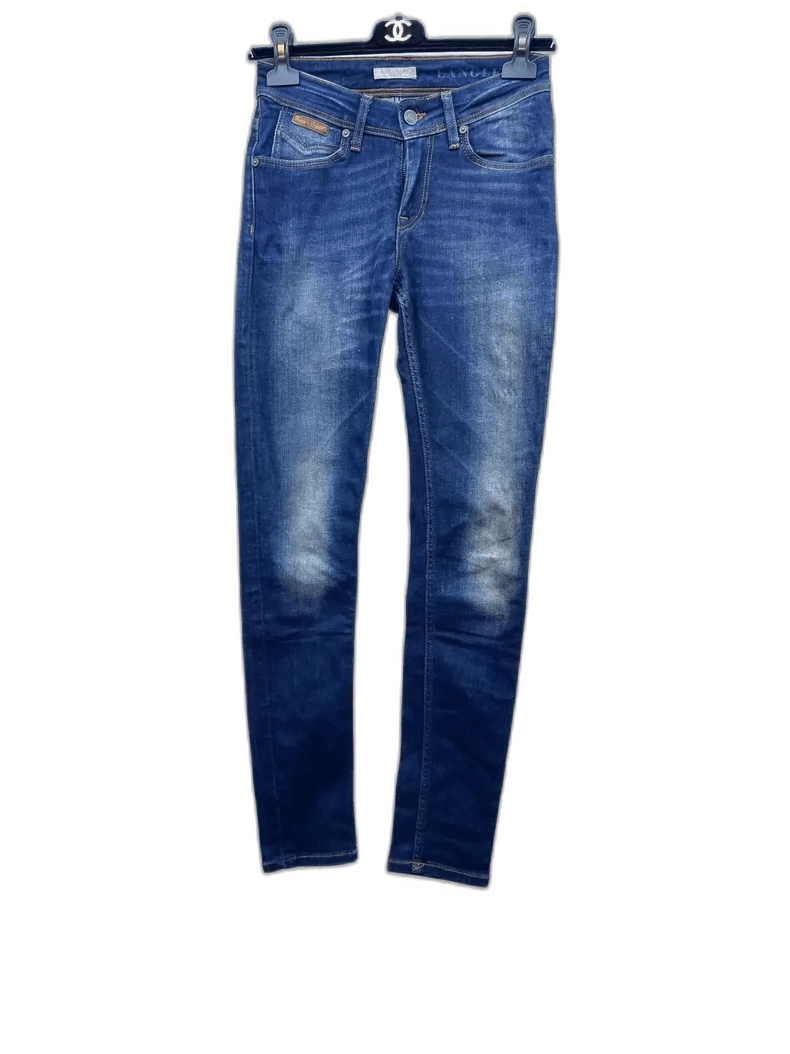 Burberry Burberry Dark Blue Denim Pencil Pants Size US 36 / EU 52 - 1 Thumbnail