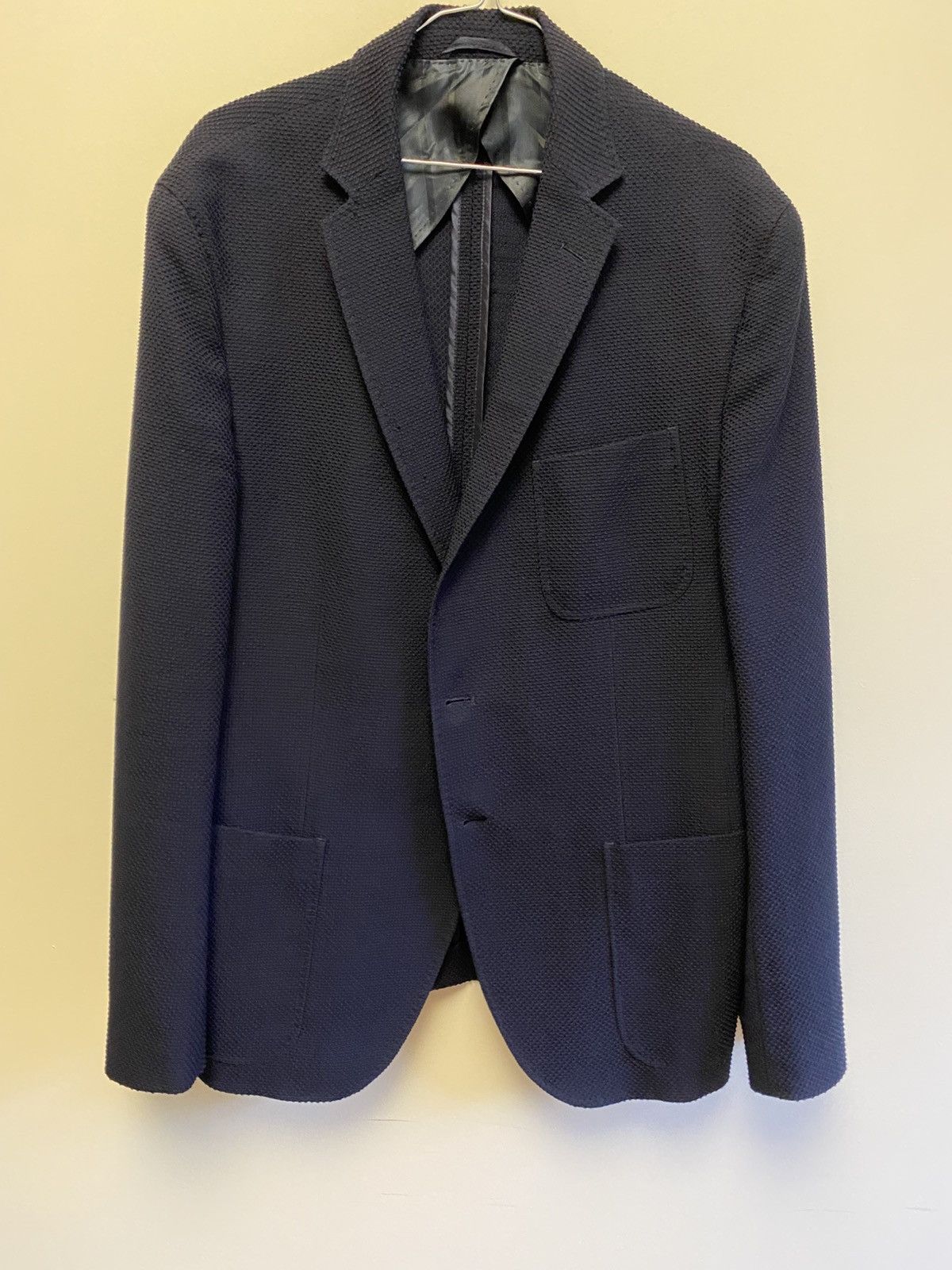 Hugo Boss Hugo Boss Casual Jacket Dark Blue Barely Worn Size 46R - 1 Thumbnail