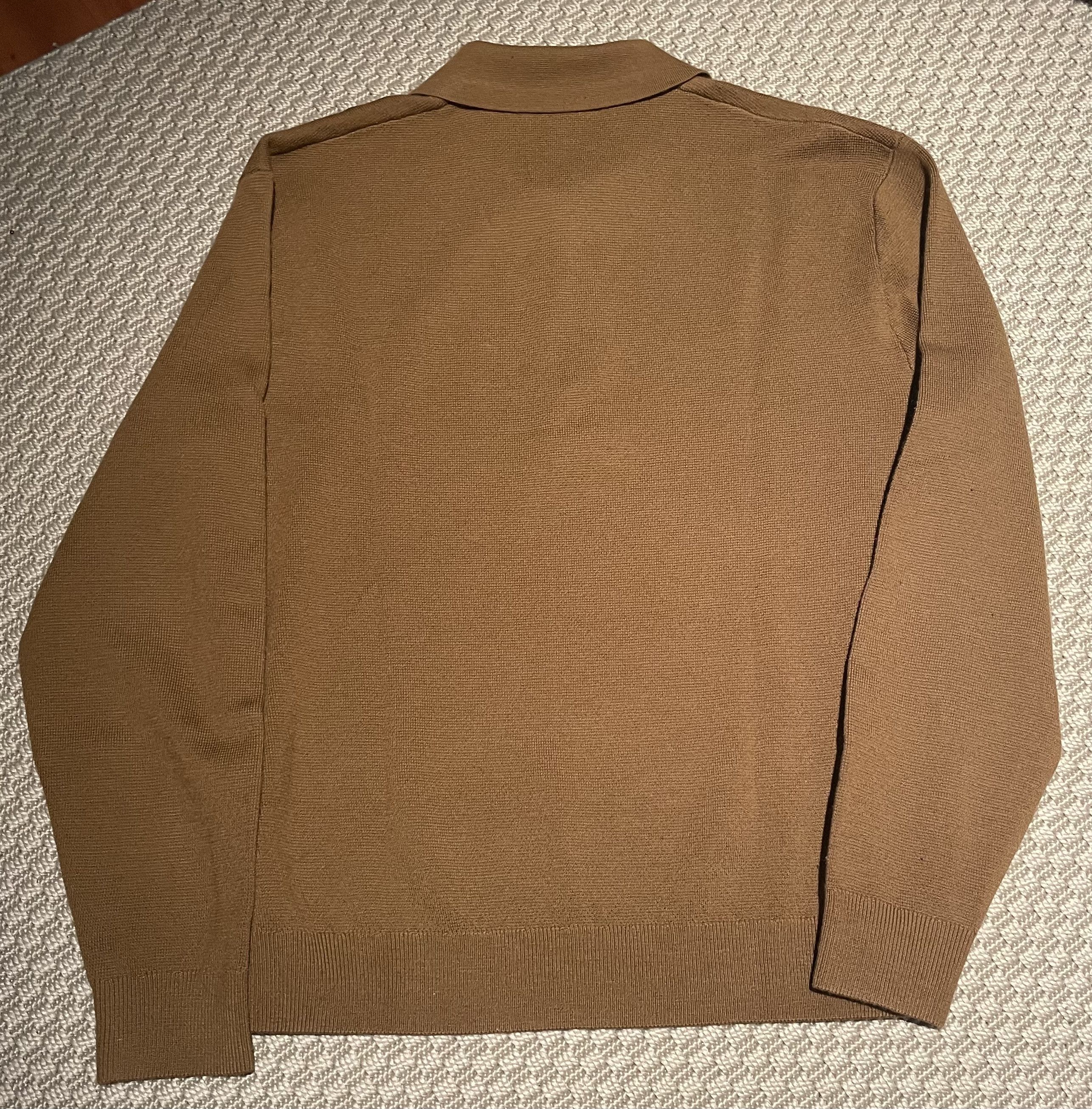 Madewell Mustard Knit Polo Size US S / EU 44-46 / 1 - 2 Thumbnail