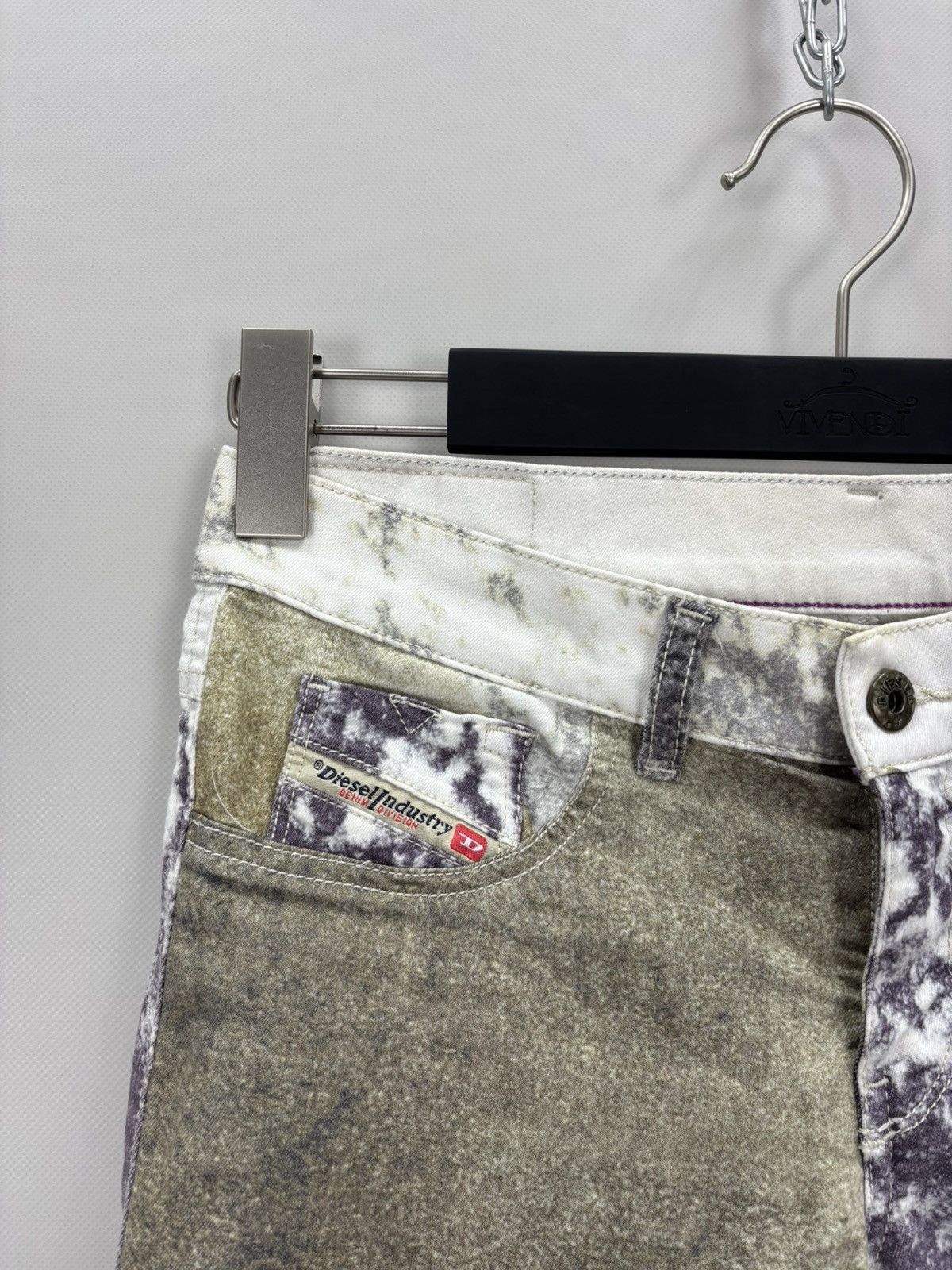 Diesel Womens pants Y2k Diesel Size 27 Color Multicolor Size 25" / US 0 / IT 36 - 4 Thumbnail