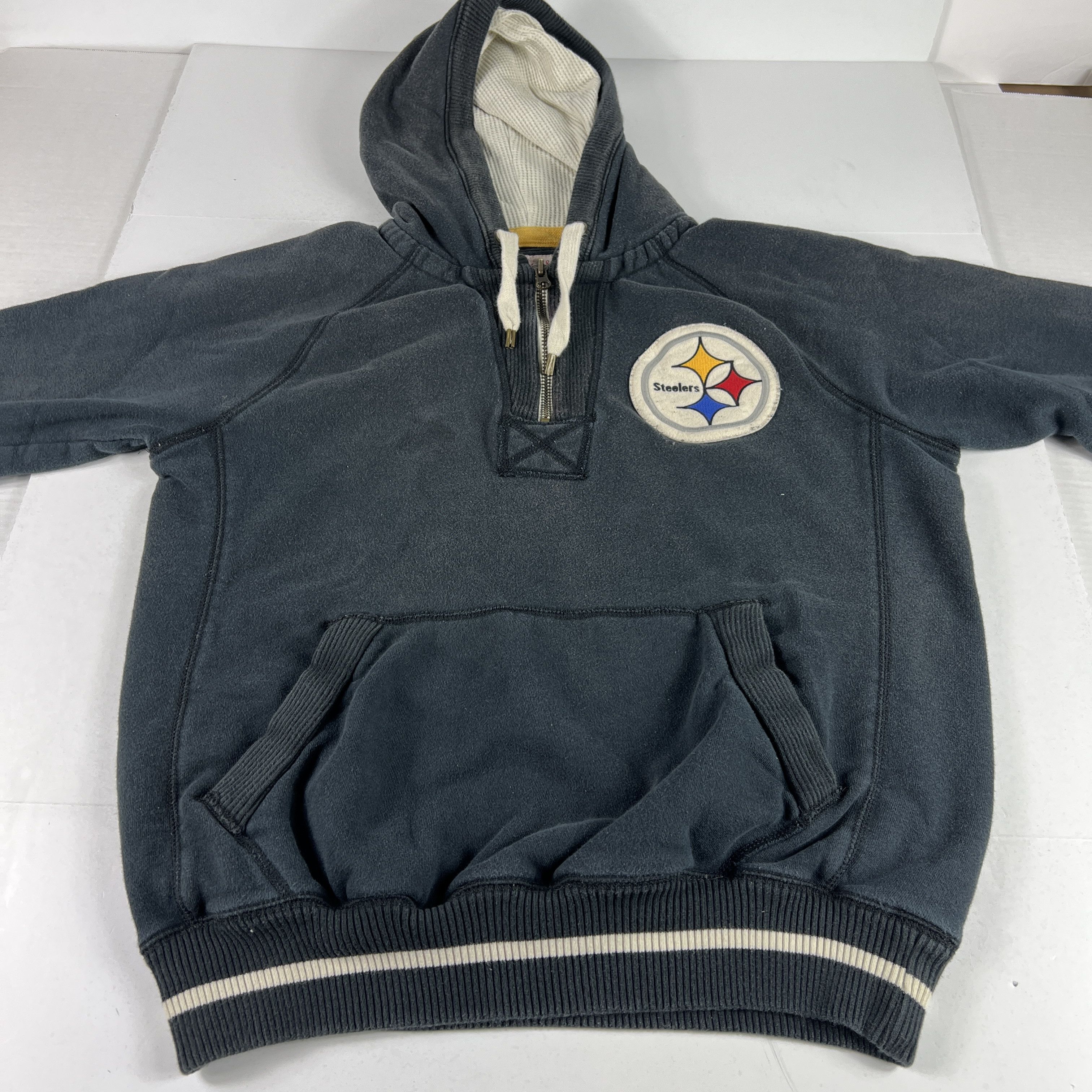 Mitchell & Ness Mitchell Ness Pittsburgh Steeler Throwback Sweatshirt Hoodie Size US M / EU 48-50 / 2 - 5 Thumbnail