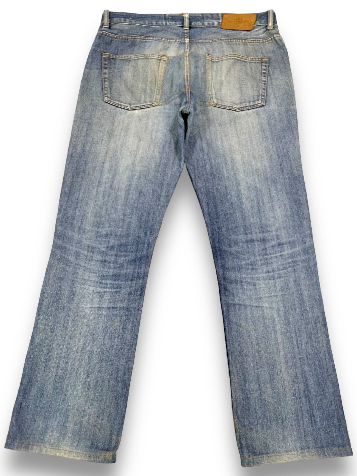 L.O.G.G. Y2K L.O.G.G. Double Knees Patches Loose Distressed Jeans Size US 35 - 2 Thumbnail