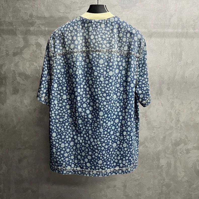 Louis Vuitton Louis Vuitton Polka-dot logo monogram printed short-sleeve Size US L / EU 52-54 / 3 - 5 Thumbnail