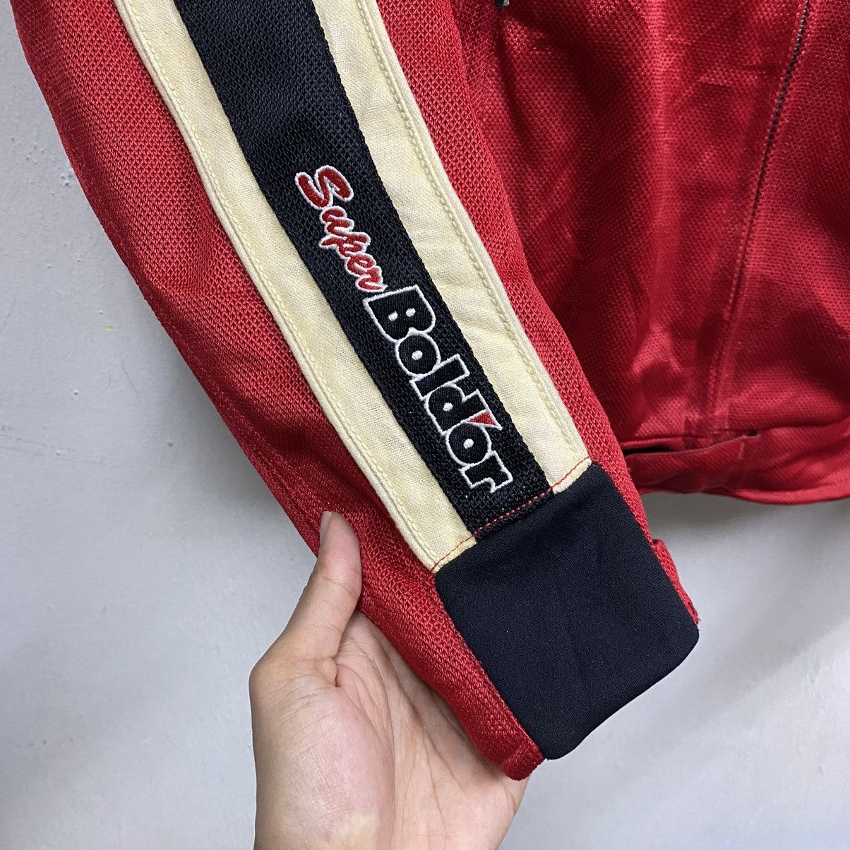 Honda VTG‼️ Honda Super Boldor Racing Technology motorcycle jacket Size US XL / EU 56 / 4 - 8 Thumbnail