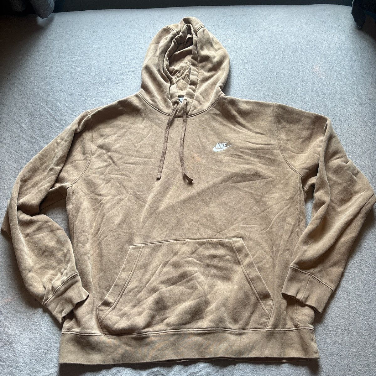 Nike Tan Nike hoodie Size US XL / EU 56 / 4 - 1 Thumbnail