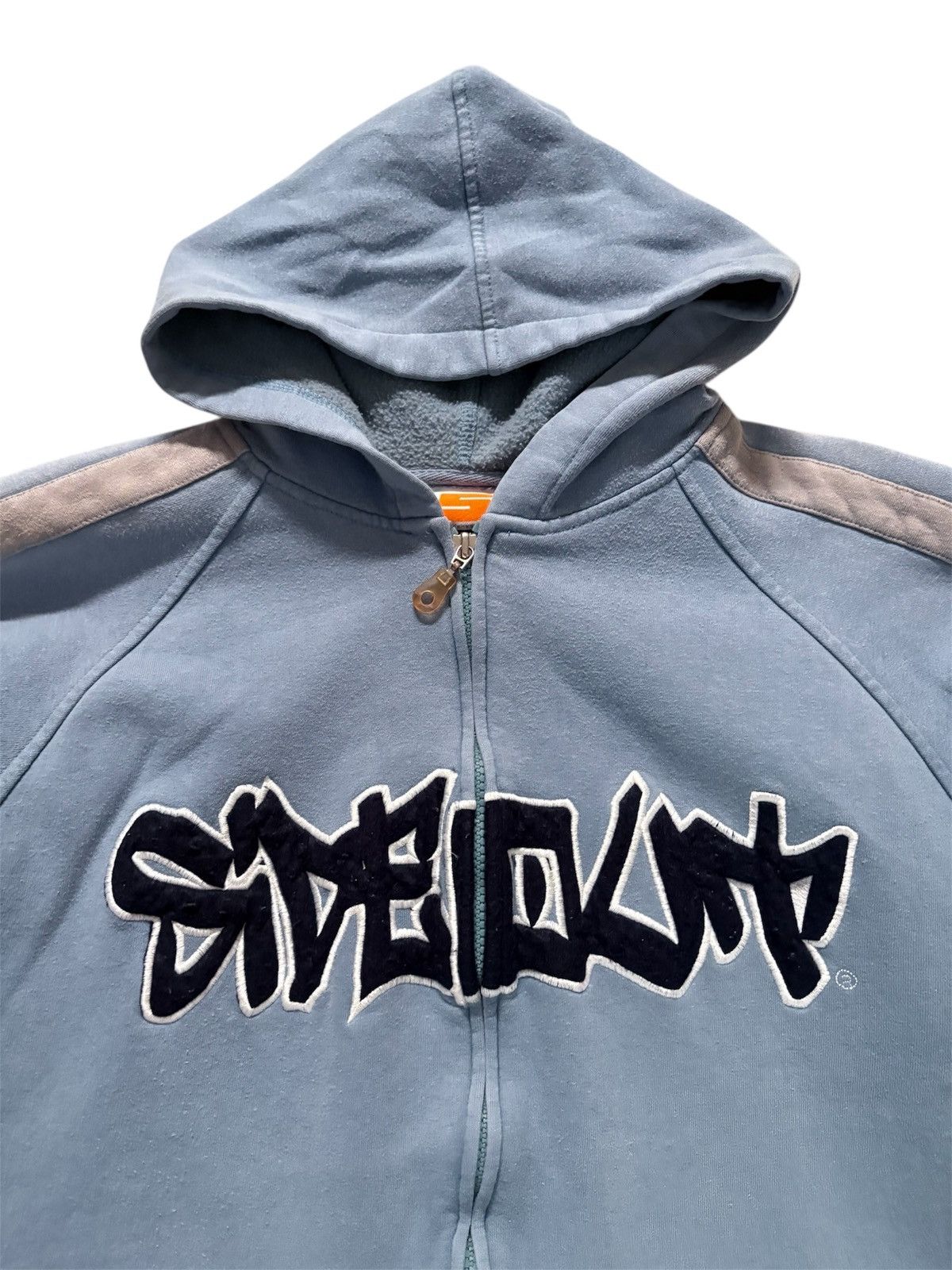 Sideout 90’s Sideout Vintage JNCO Style Zip Up Heavy Cotton Hoodie Size US L / EU 52-54 / 3 - 2 Thumbnail