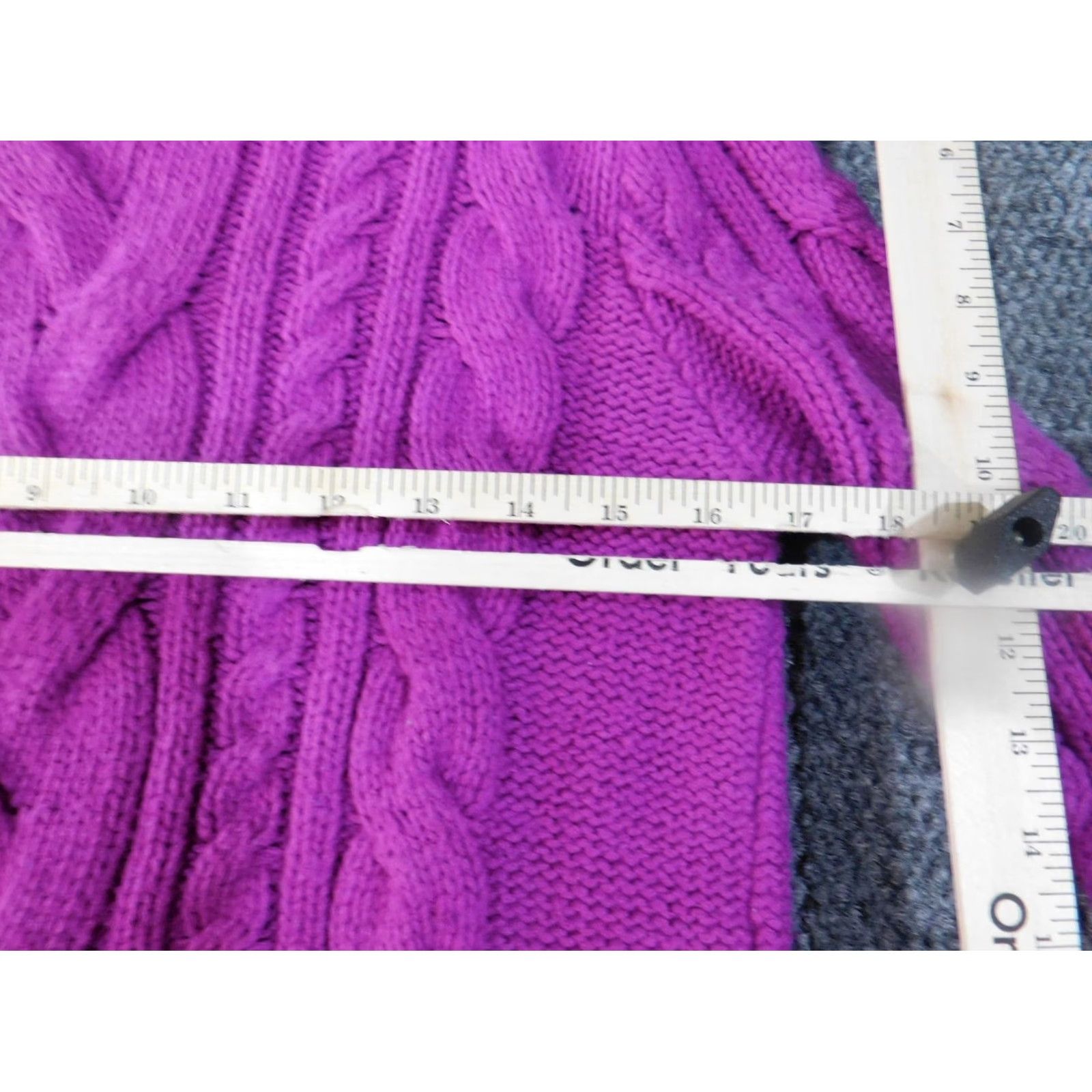 Banana Republic Banana Republic Sweater Womens M Purple Pullover Knit Crewneck Raglan Long Sleeve Size M / US 6-8 / IT 42-44 - 5 Thumbnail