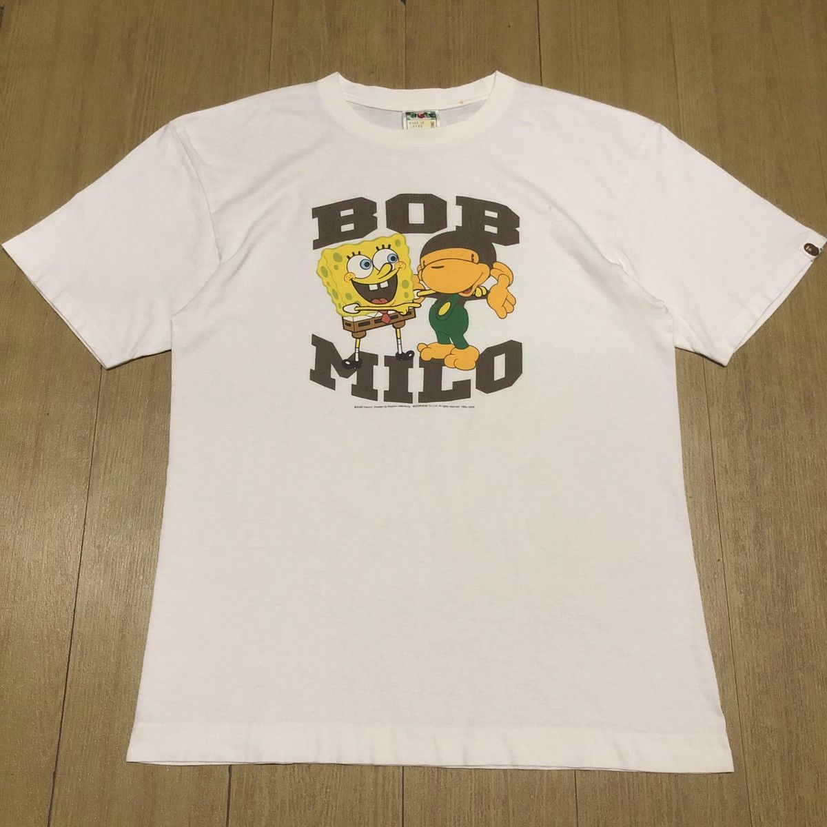 Bape × Nickelodeon Bape x SpongeBob SquarePants Bob Milo Tee Size US M / EU 48-50 / 2 - 1 Thumbnail