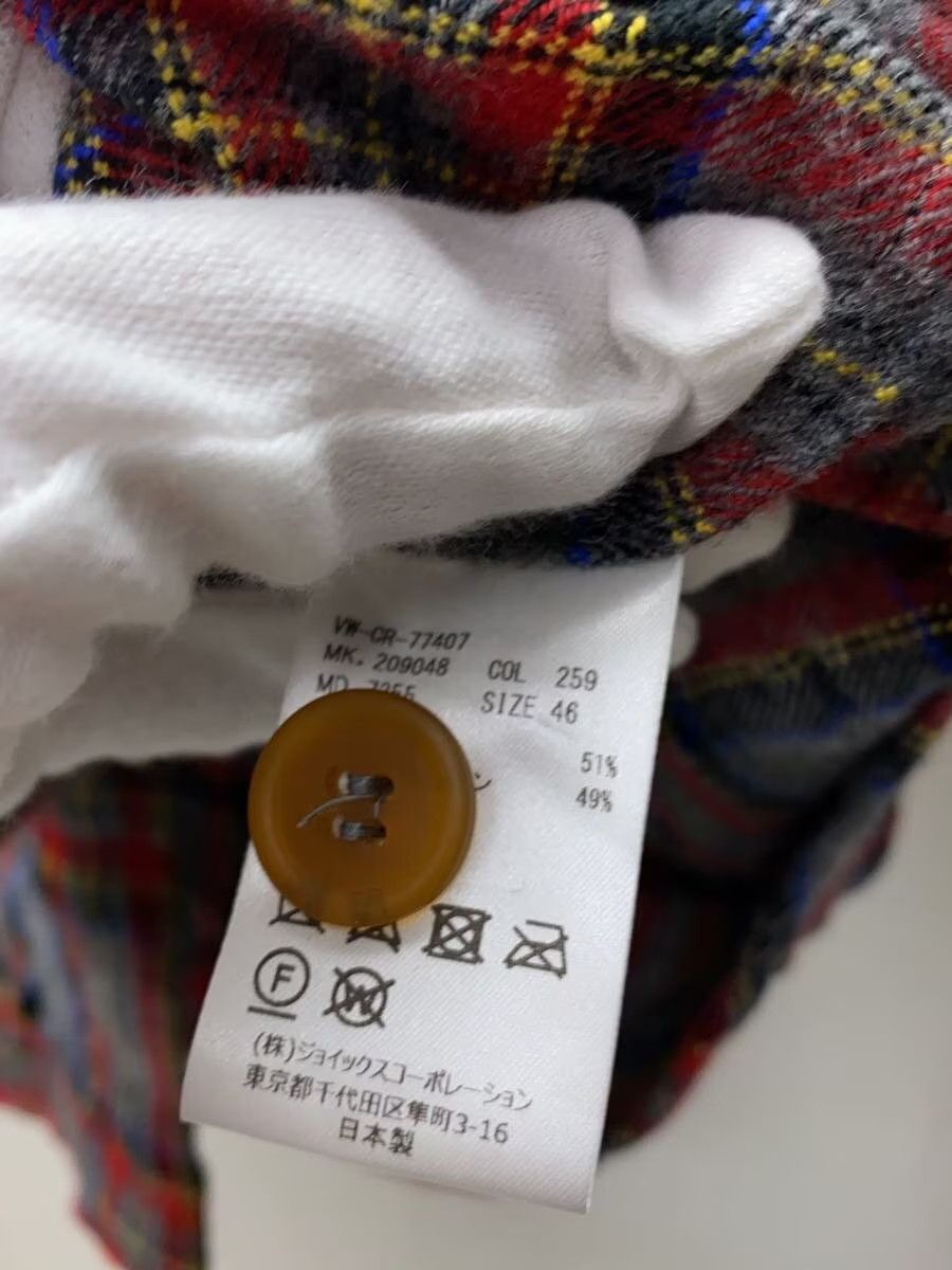 Vivienne Westwood Plaid Wool Button Shirt Size US S / EU 44-46 / 1 - 5 Thumbnail