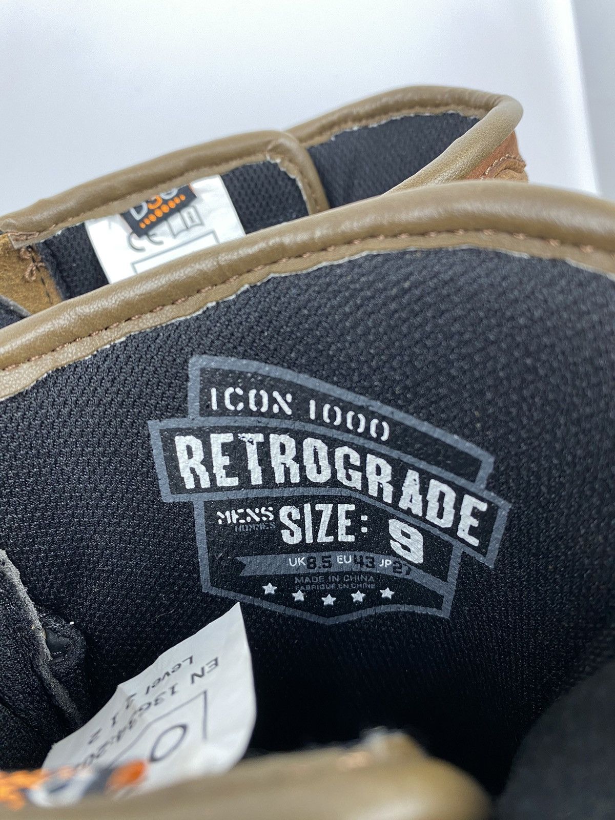 Designer Icon Retrograde 1000 Motorcycle Cruiser/Touring Boots Size 9 Size US 9 / EU 42 - 10 Thumbnail