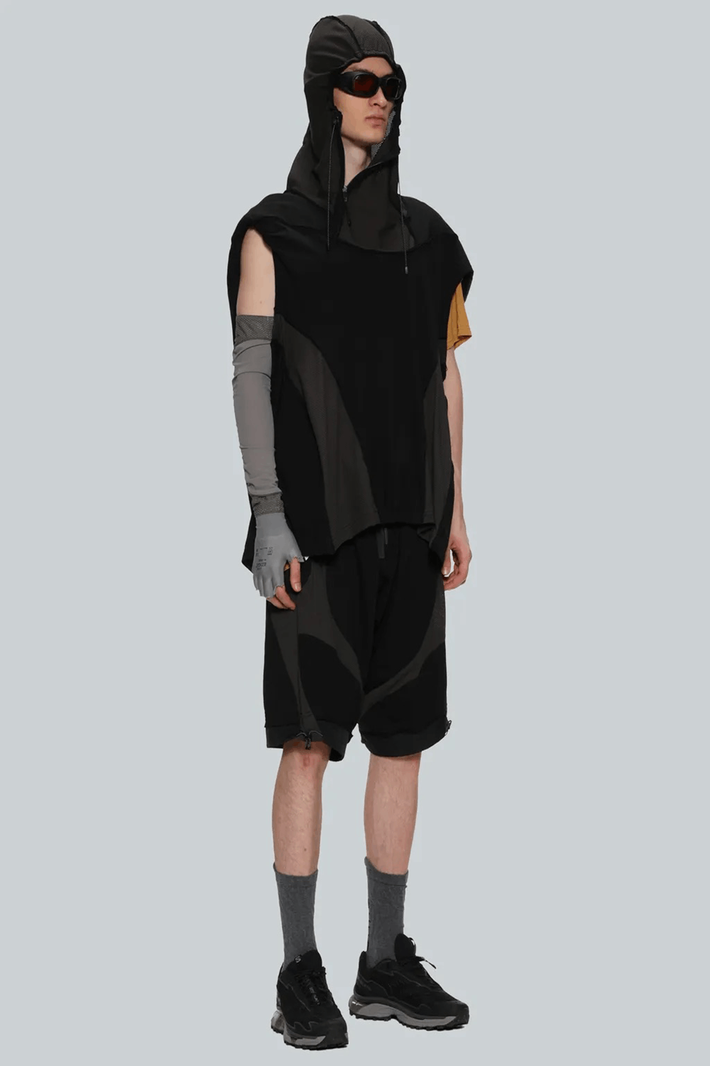 Hamcus HAMCUS - TM / NAMELESS HOODED TANK TOP - BLACK Size US XL / EU 56 / 4 - 5 Thumbnail