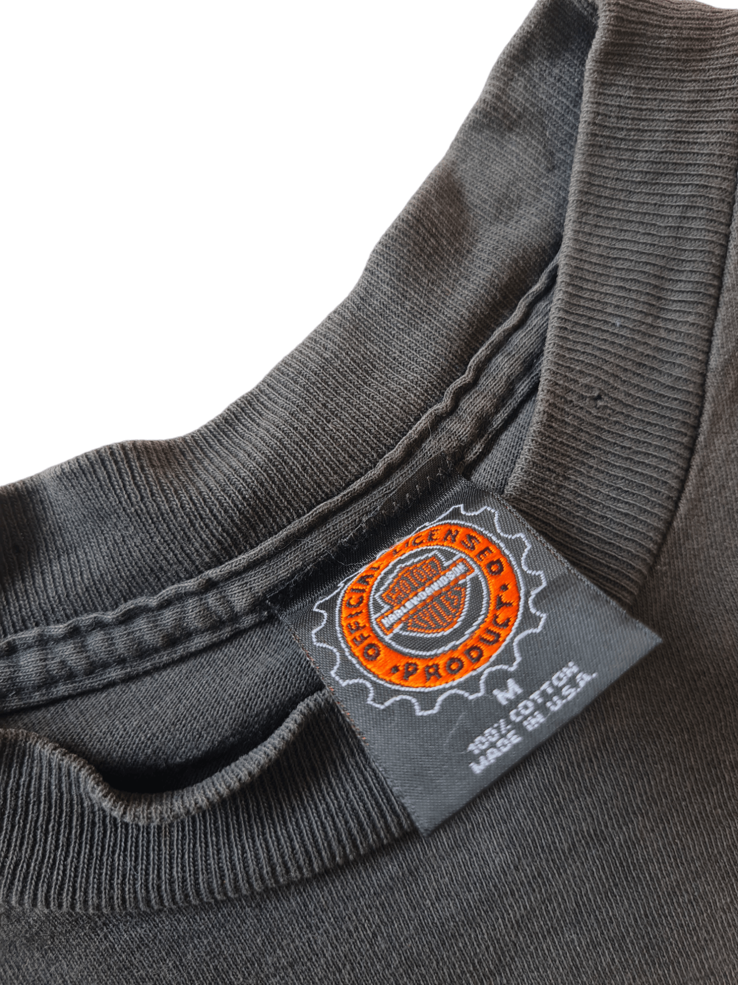 Harley Davidson Vtg Harley Davidson Tee Black Sun Faded Size US M / EU 48-50 / 2 - 7 Thumbnail