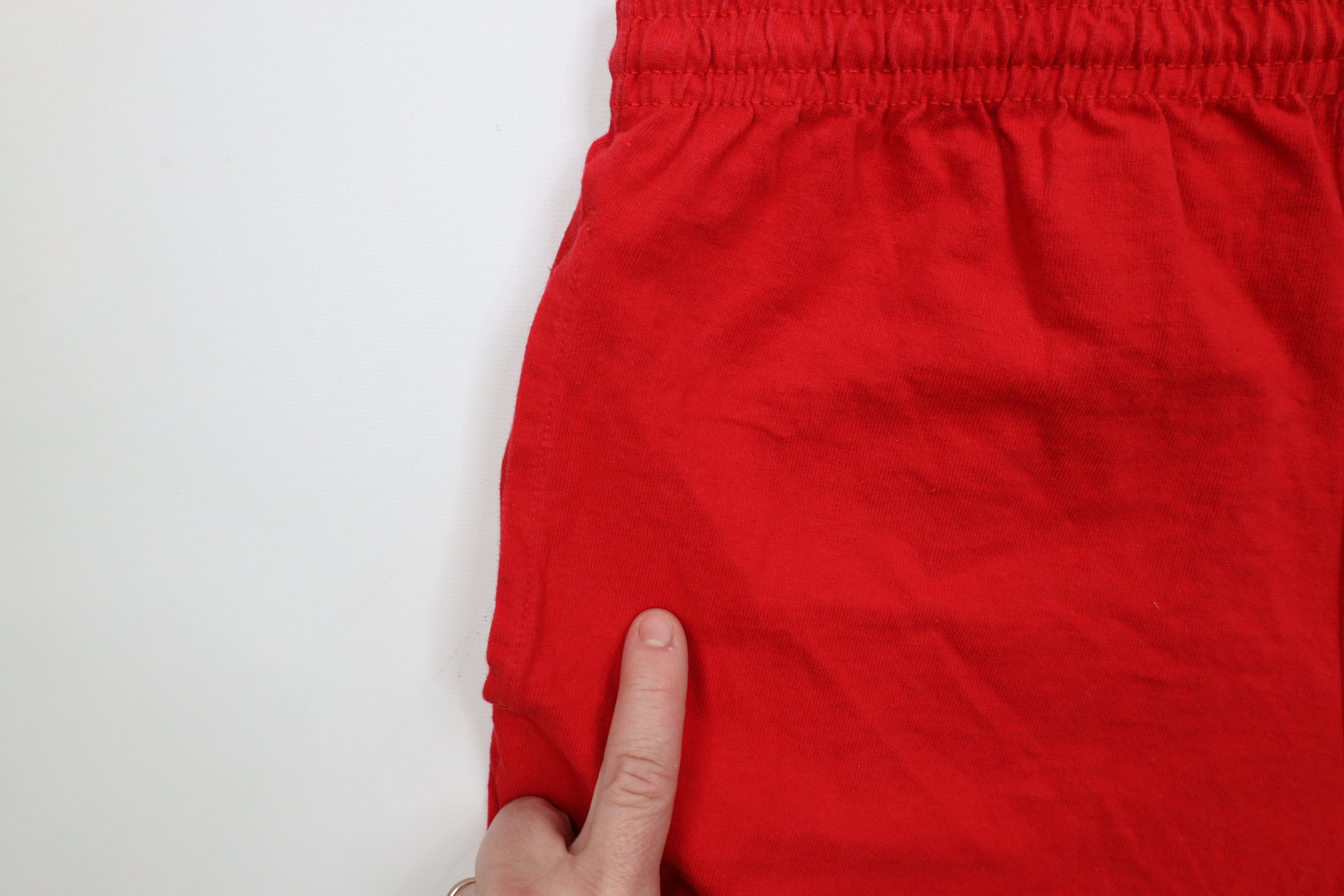 Riddell × Vintage Vintage 90s Riddell Football Above Knee Shorts Cotton USA Size US 34 / EU 50 - 6 Thumbnail