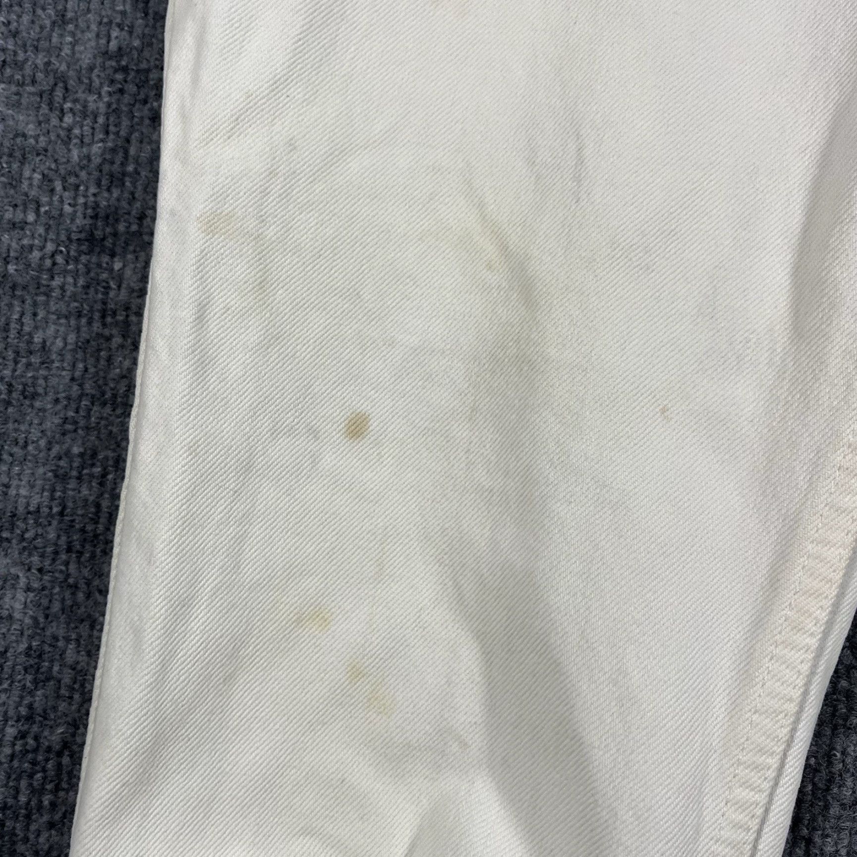 Levi's VINTAGE Levi's 517 Bootcut Jeans 90s White Juniors Size 7 Made in USA Cowboy Rodeo Rips Size US 7 / IT 37 - 4 Thumbnail
