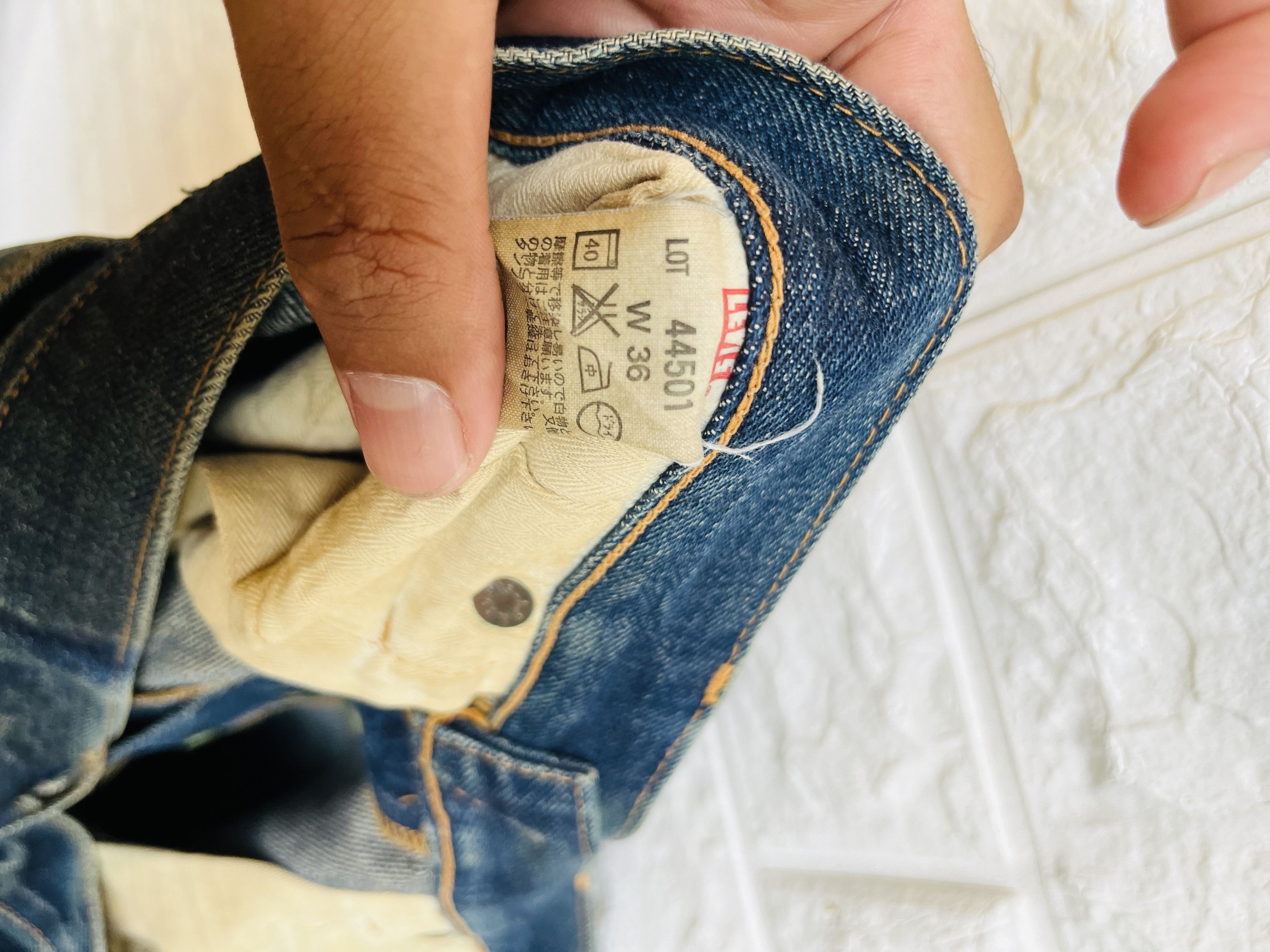 Levi's Vintage Clothing Vintage WW2 Levis True Vintage Reissue Fashion Style Size US 33 - 19 Thumbnail