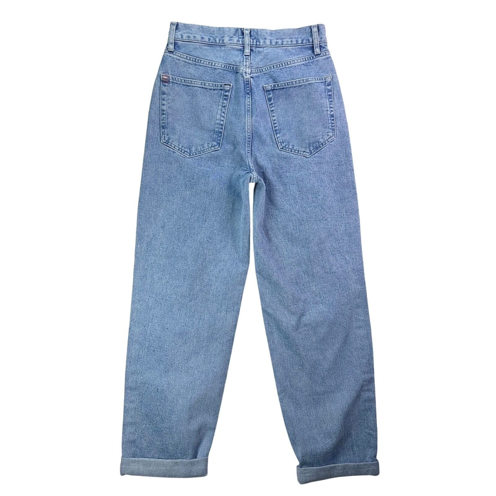 Bdg BDG Lt Wash Denim High Rise Distressed Grunge Baggy Jeans 27 Size 27" / US 4 / IT 40 - 8 Thumbnail