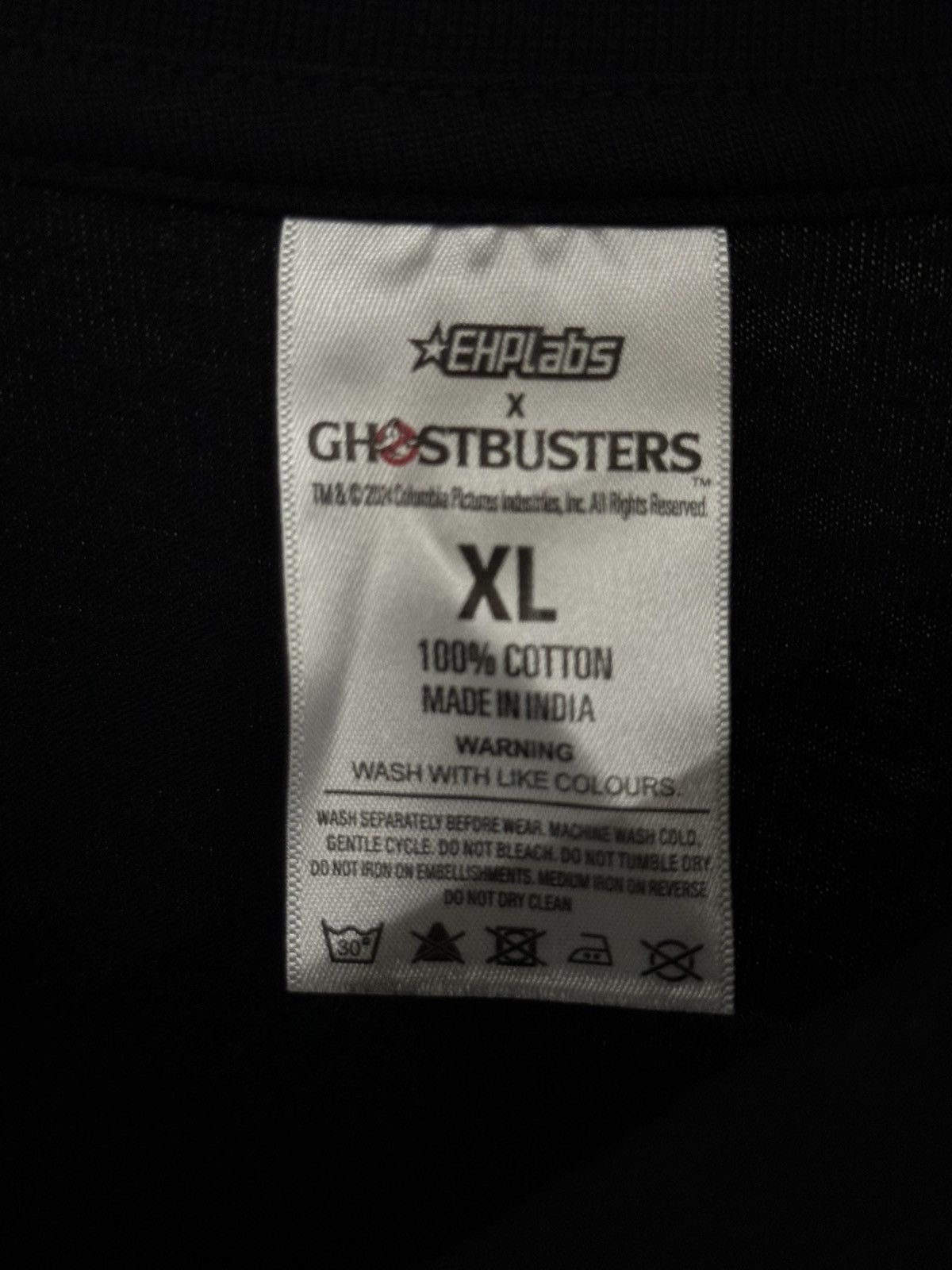Other Ghostbusters EHPlabs Puft Ghost Oversized Tee XL Black Size US XL / EU 56 / 4 - 4 Thumbnail