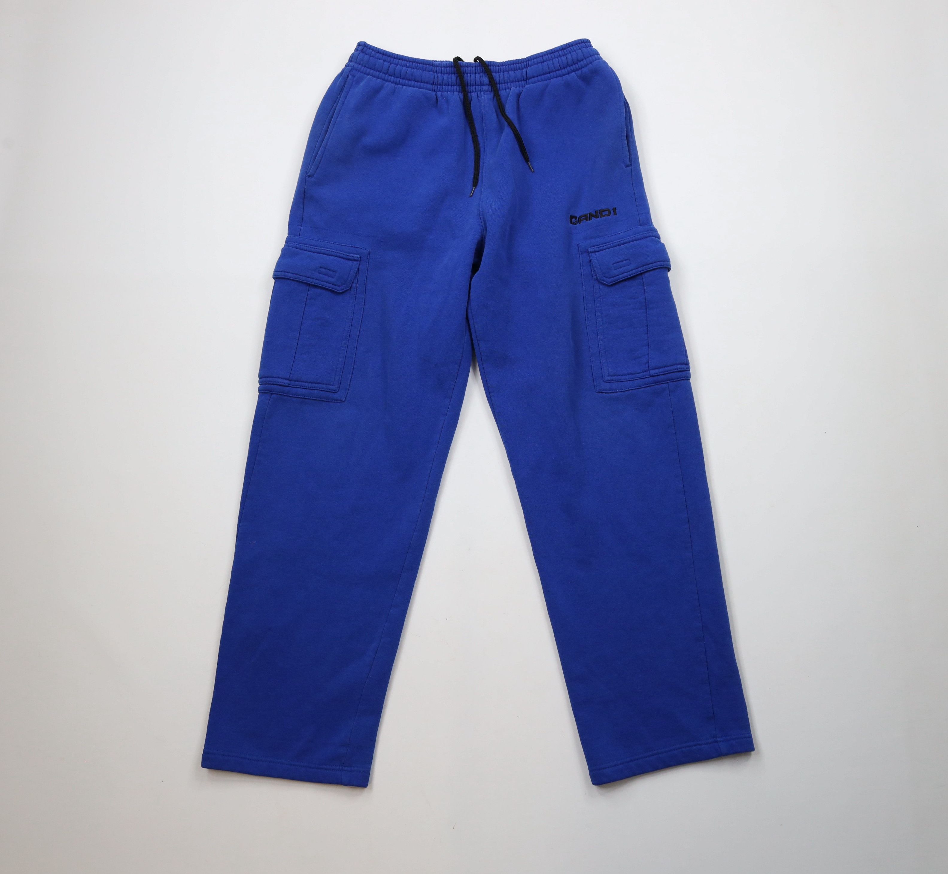 Vintage Vintage Y2K And 1 And One Basketball Baggy Cargo Sweatpants Size US 34 / EU 50 - 1 Thumbnail