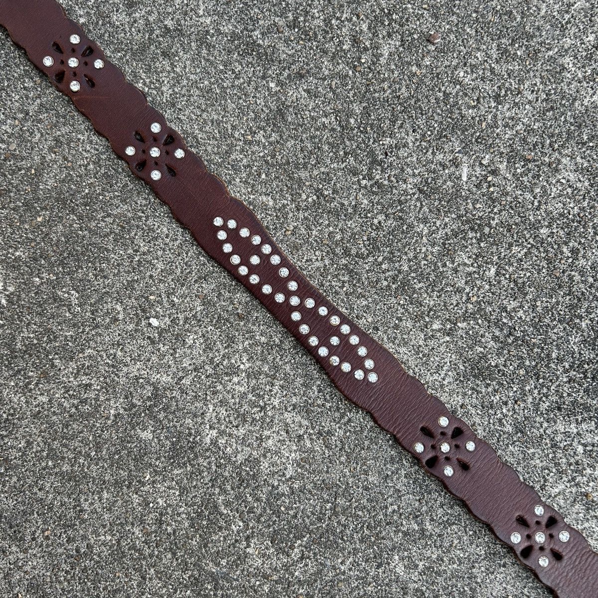 Vintage Vintage studded leather belt (Kapital Style) Size ONE SIZE - 11 Thumbnail