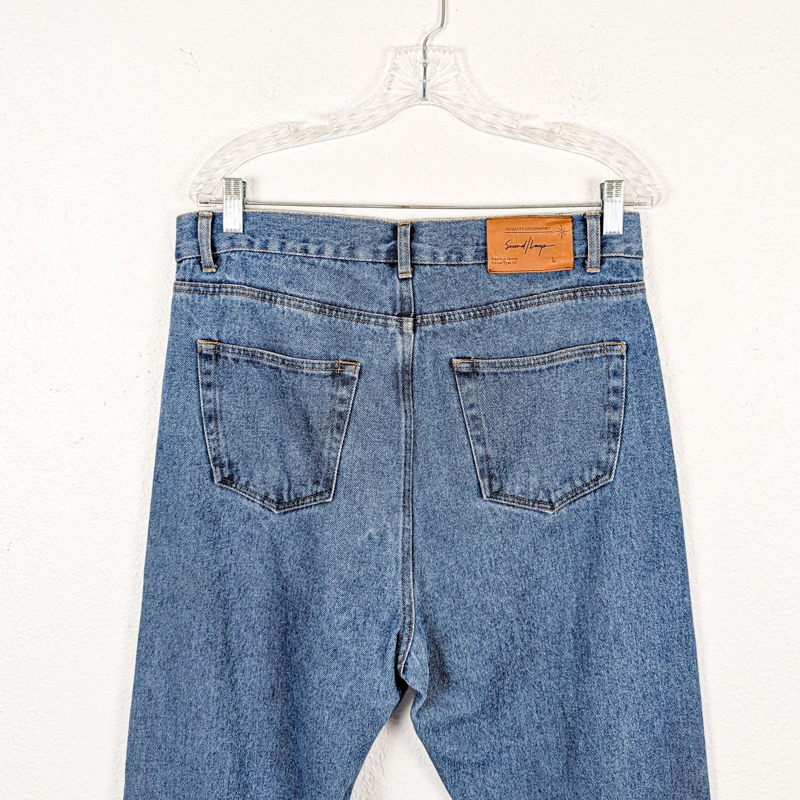 Second/Layer Second Layer Blue Denim Type 11 Jeans size Medium (fit32x28) Size US 32 / EU 48 - 5 Thumbnail