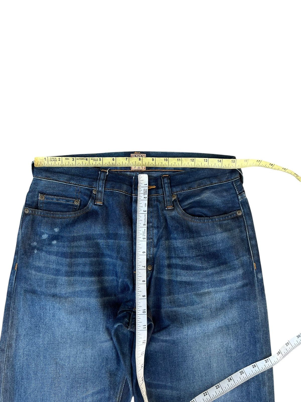 Prps PRPS Barracuda Waxed Denim Slim Jeans Size US 30 / EU 46 - 2 Thumbnail