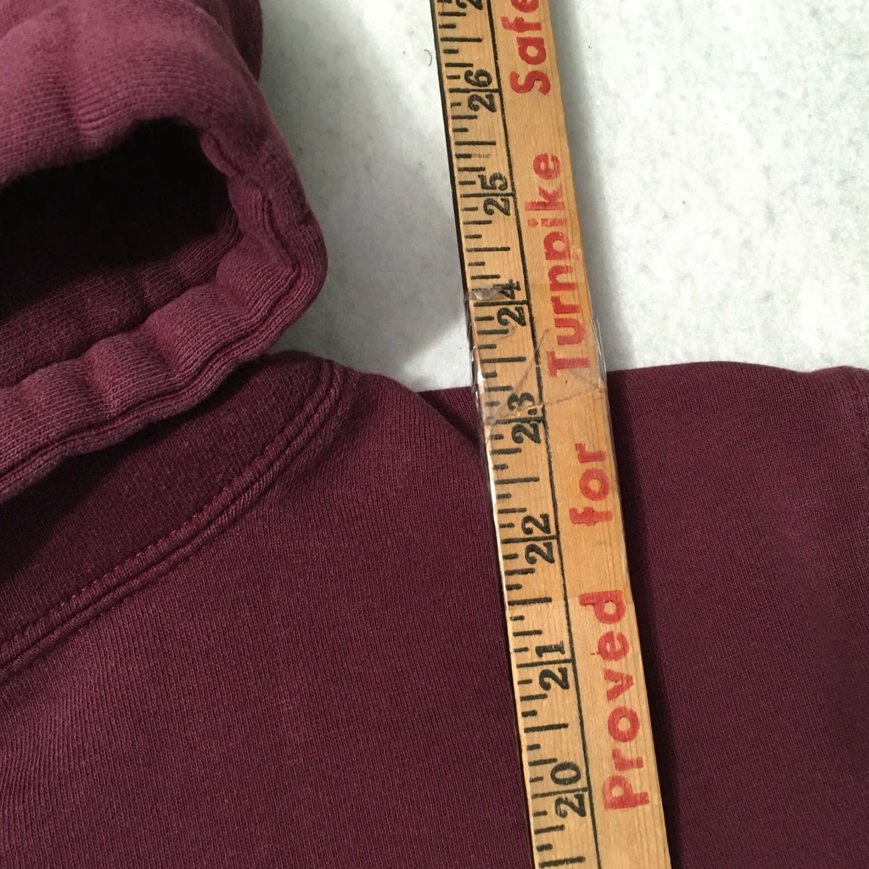 Obey OBEY Hooded Sweatshirt Maroon Mens Small Hoodie Pullover Vintage Sweatshirt Size US S / EU 44-46 / 1 - 6 Thumbnail
