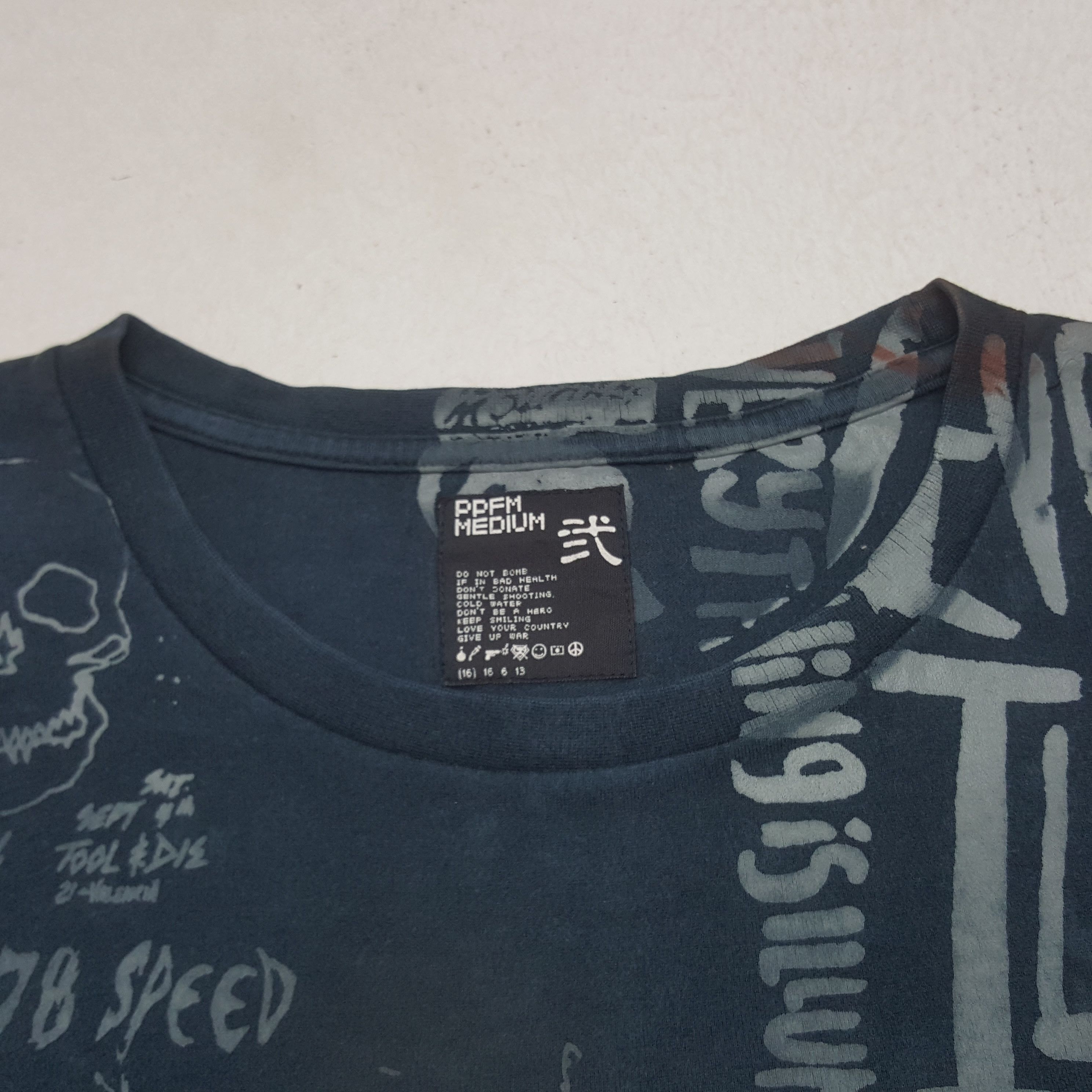 PPFM Vintage PPFM Japanese Tshirt Size US L / EU 52-54 / 3 - 4 Thumbnail