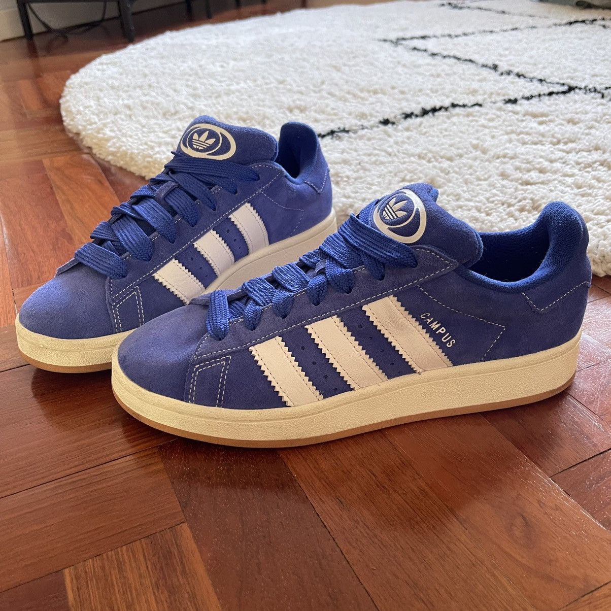adidas gazelle silver green womens Adidas Campus 00s Dark Blue Core Black main image 1