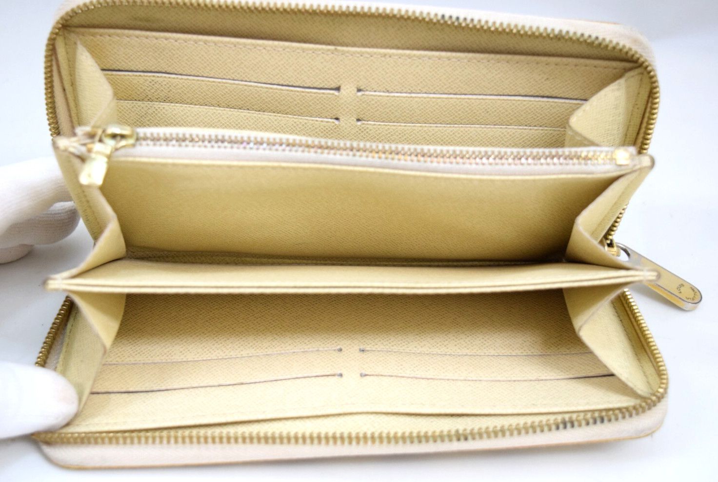 Louis Vuitton Louis Vuitton Zippy Wallet Damier Azur N60019 Size ONE SIZE - 9 Thumbnail
