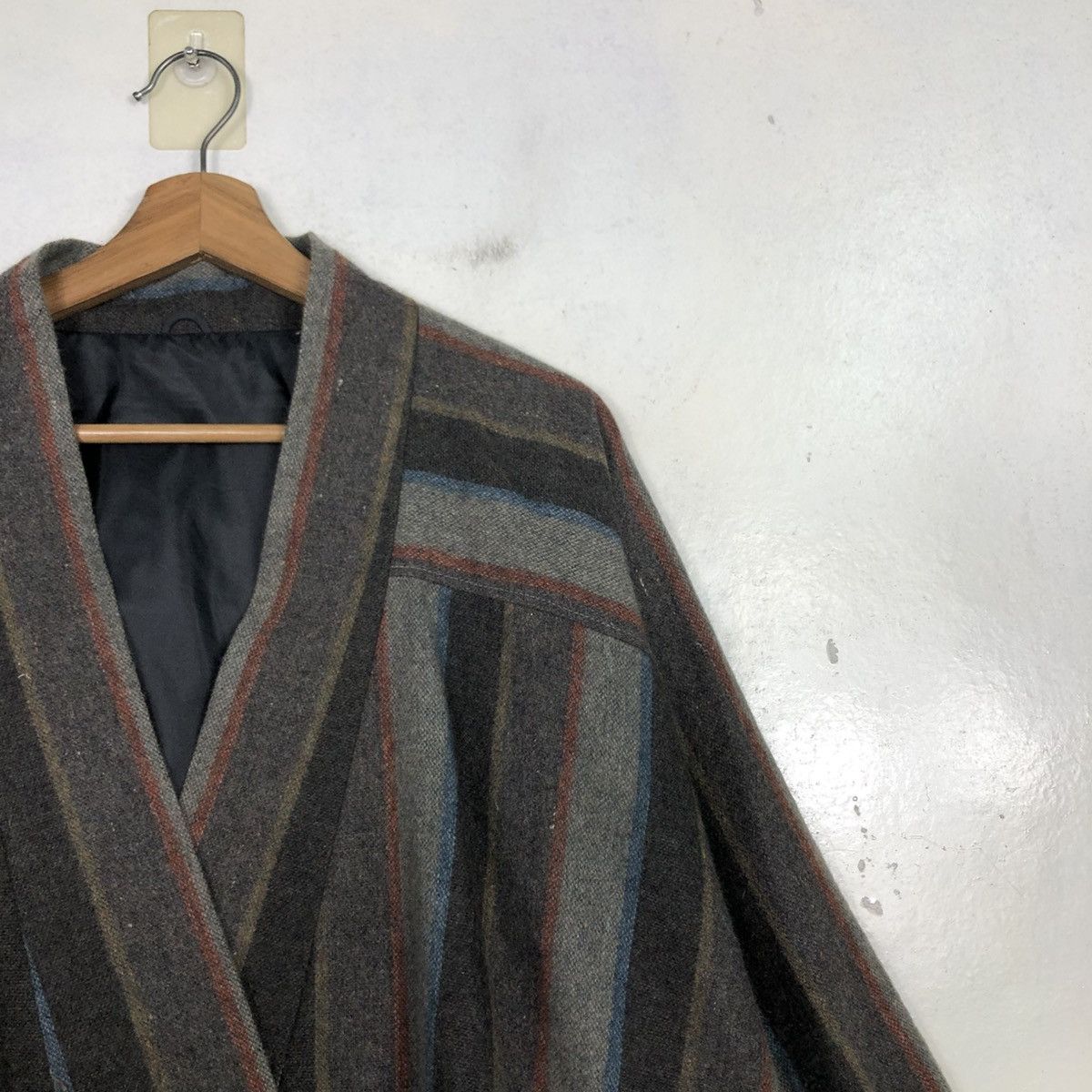 Issey Miyake 💥VINTAGE BOMBER CARDIGAN JACKET STRIPED JAPAN Size US M / EU 48-50 / 2 - 8 Thumbnail