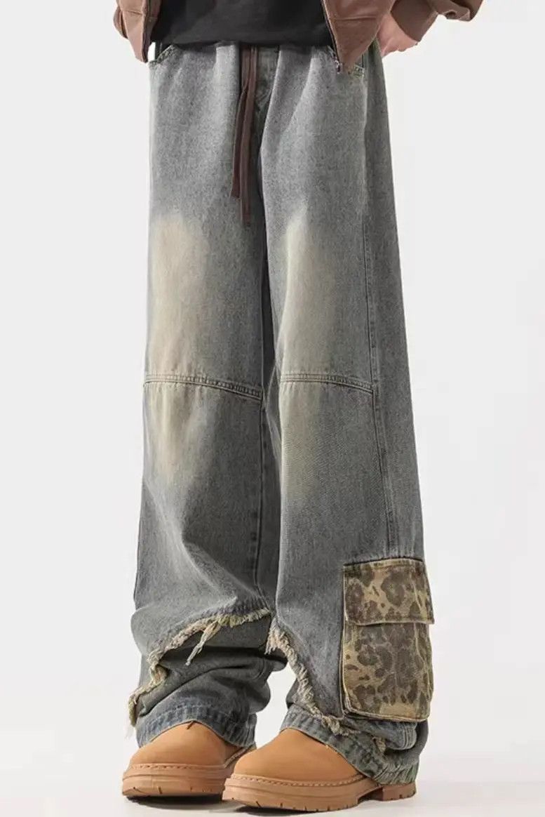Designer × Japanese Brand Vintage Hip Hop Punk Loose Casual Pants Size US 31 - 1 Thumbnail