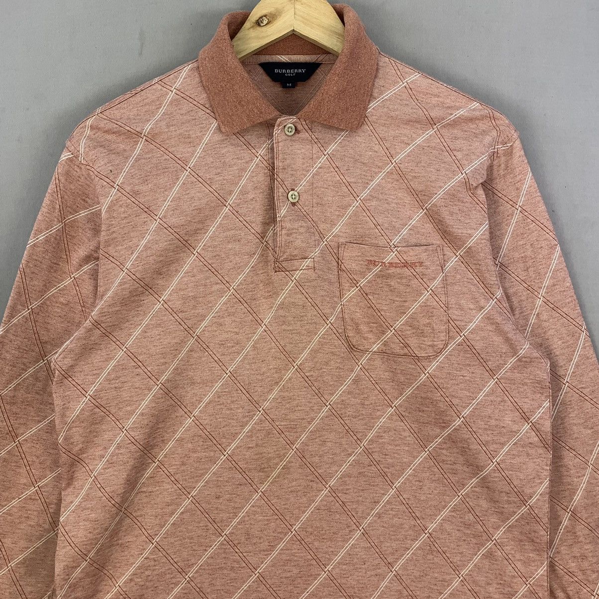 Burberry Vintage Burberry Golf Polo Shirt Made in Japan Size US M / EU 48-50 / 2 - 3 Thumbnail