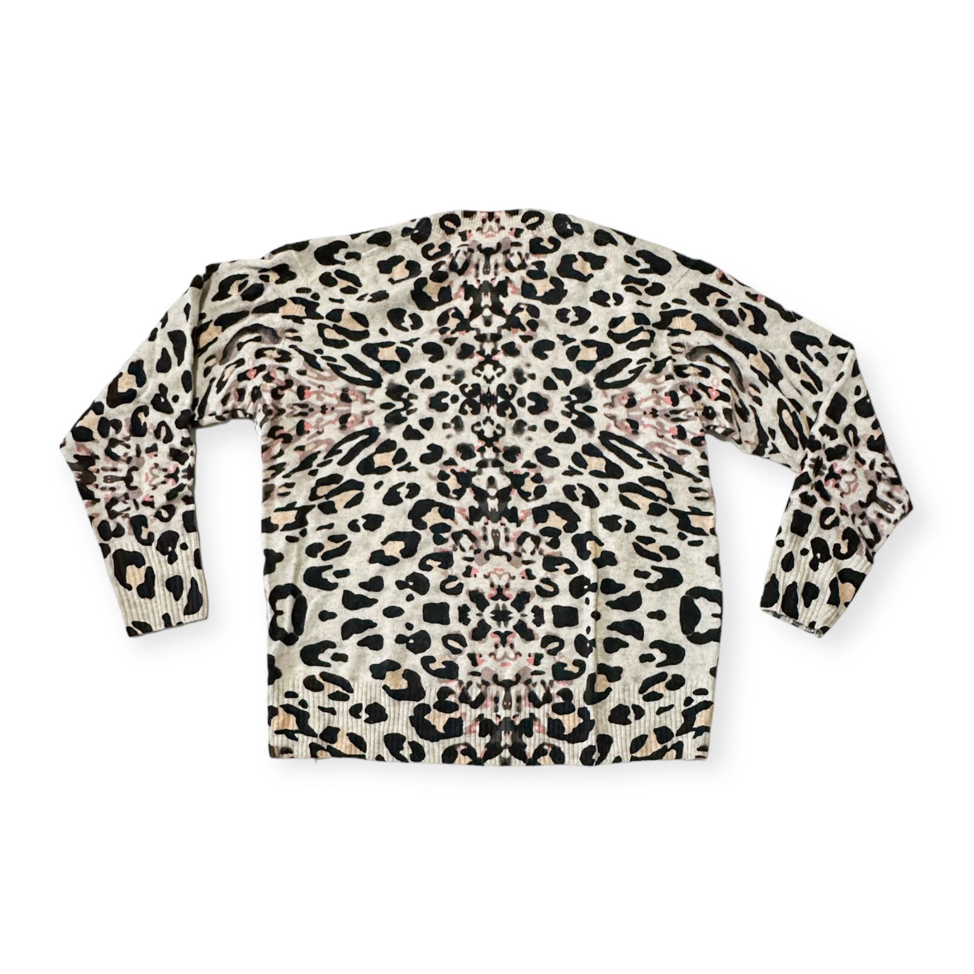 Brochu Walker New with tag, Brochu Walker Kelso Leopard Print Cashmere V- Size XS / US 0-2 / IT 36-38 - 4 Thumbnail