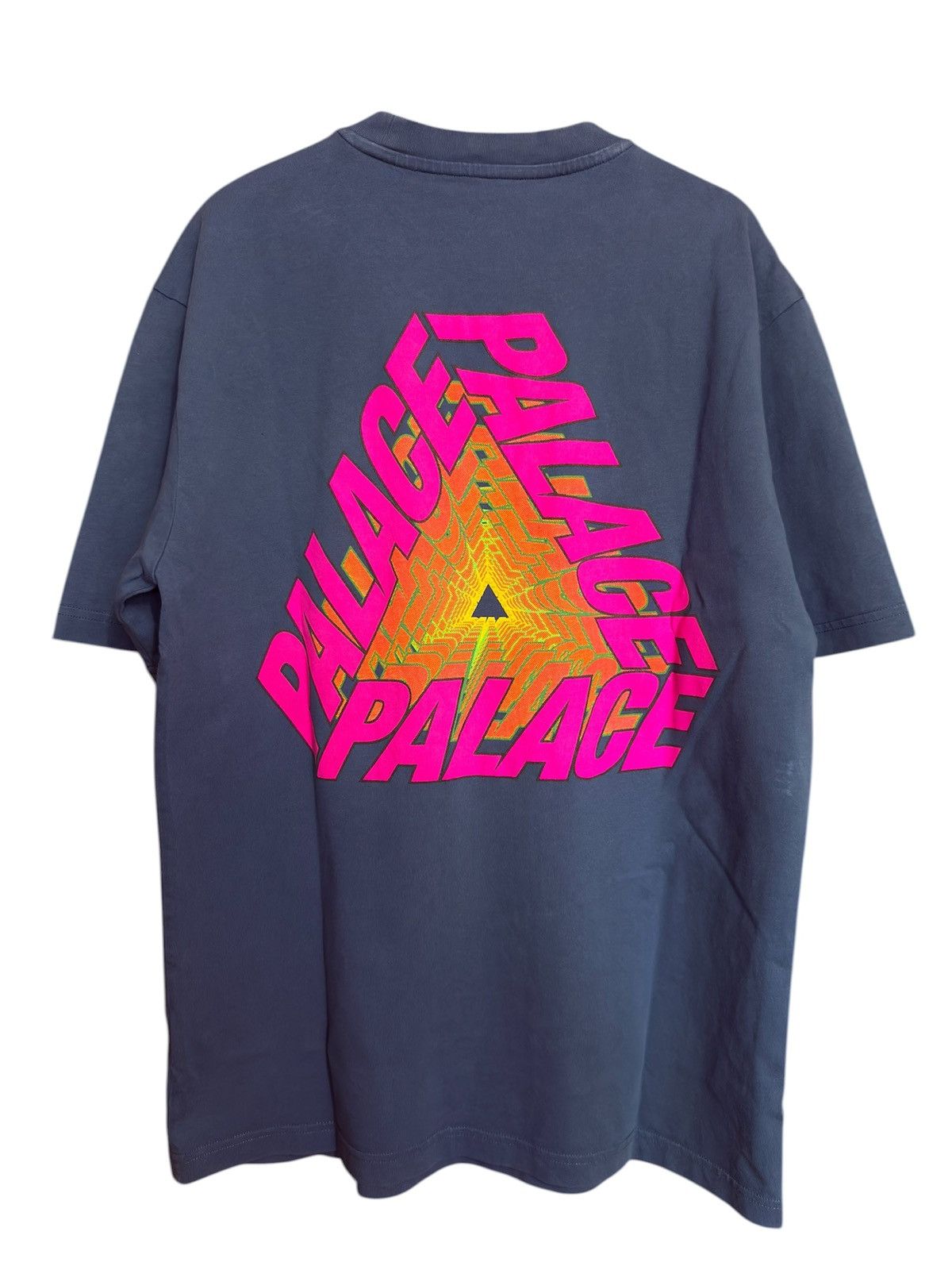 Palace Palace P3 Bare Times blue t-shirt Size US L / EU 52-54 / 3 - 1 Thumbnail
