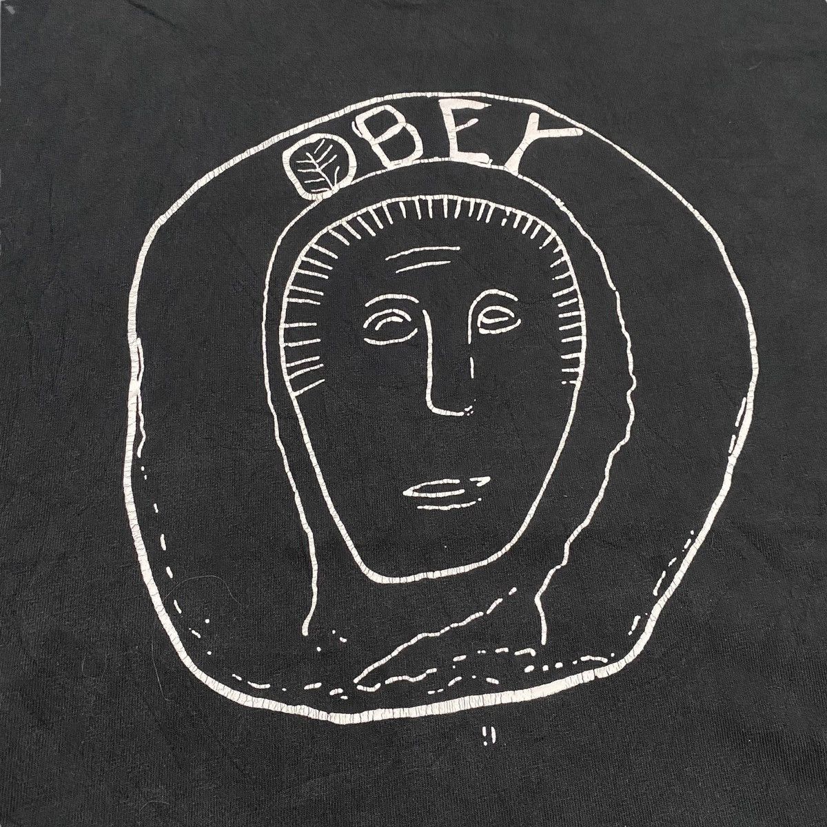 Obey Obey phehistoric black t-shirt Size US XXL / EU 58 / 5 - 2 Thumbnail