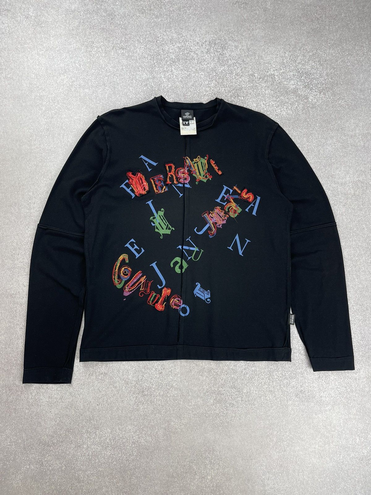 Versace × Versace Jeans Couture × Vintage Vintage Jeans Couture Men’s Long Sleeve Shirt Size L Size US L / EU 52-54 / 3 - 1 Thumbnail