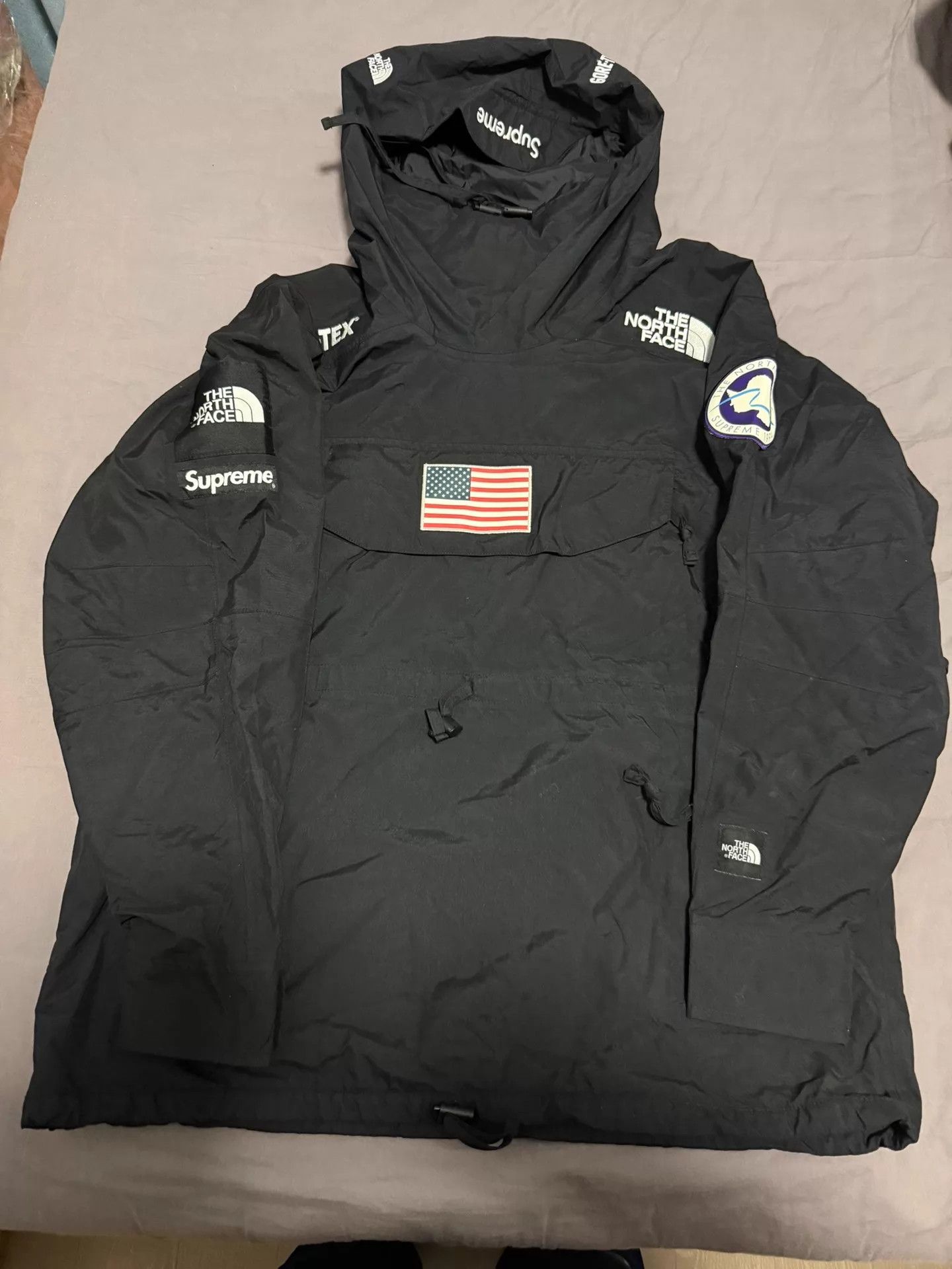 Supreme × THE NORTH FACE 【ブラック】 Supreme The North Face Trekking Convertible Jacket Black Men's