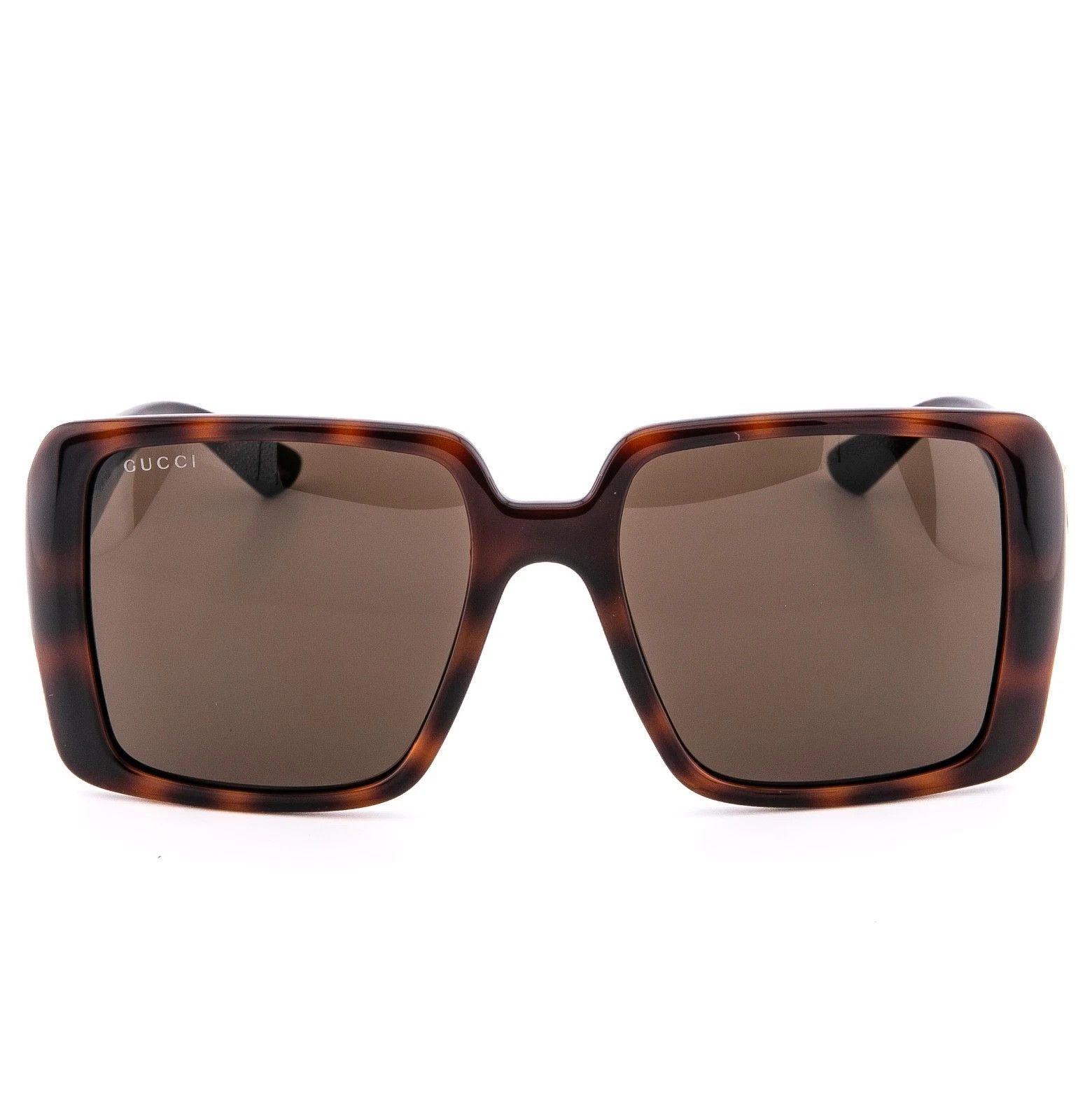 Gucci GUCCI GG1692S Brown Geometric 1692 Fashion Sunglasses 002 Size ONE SIZE - 4 Thumbnail